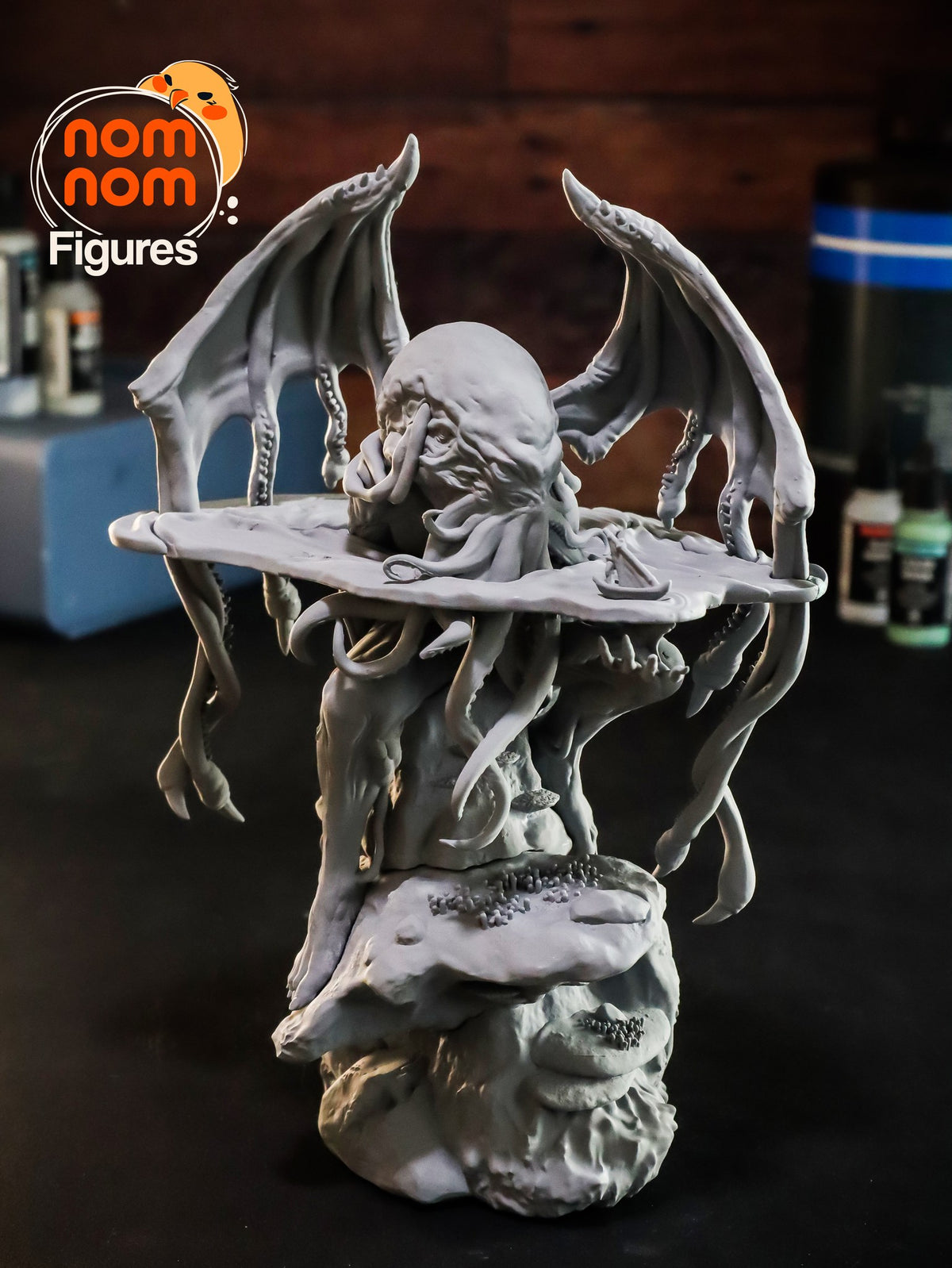 Cthulhu resin figure