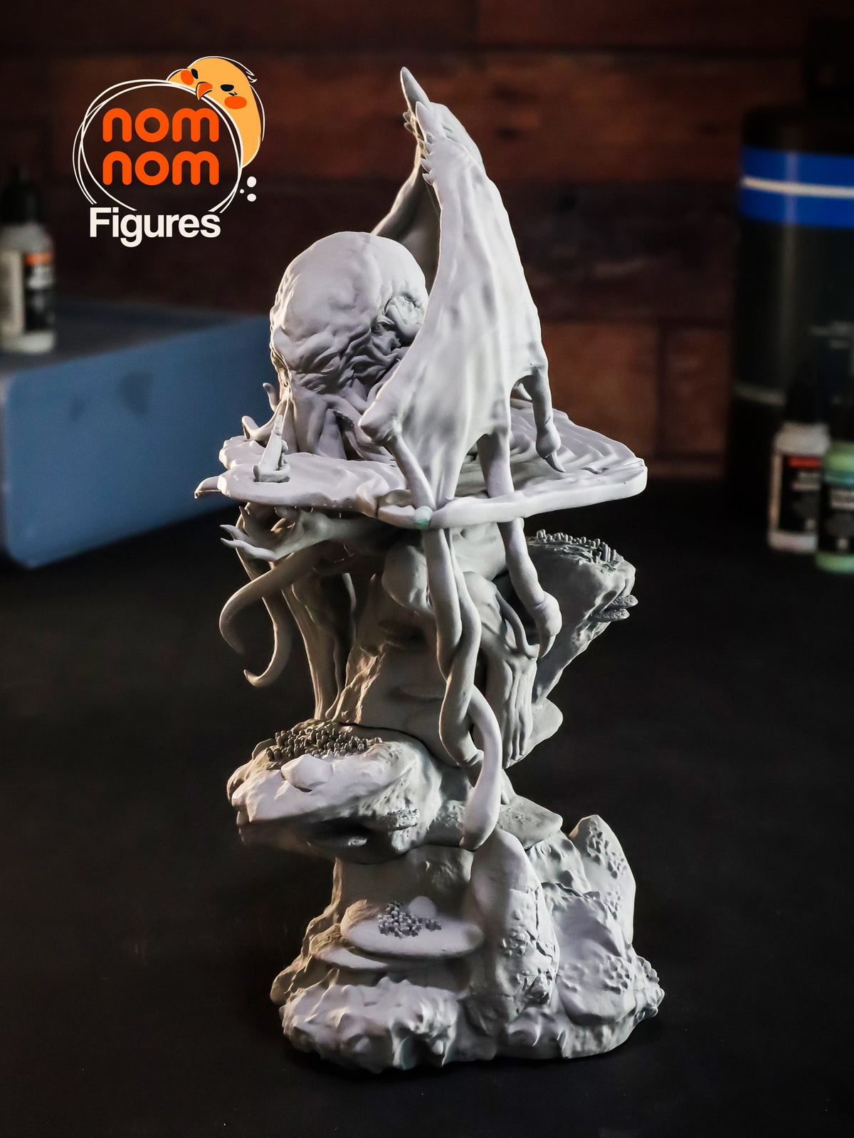 Cthulhu resin figure