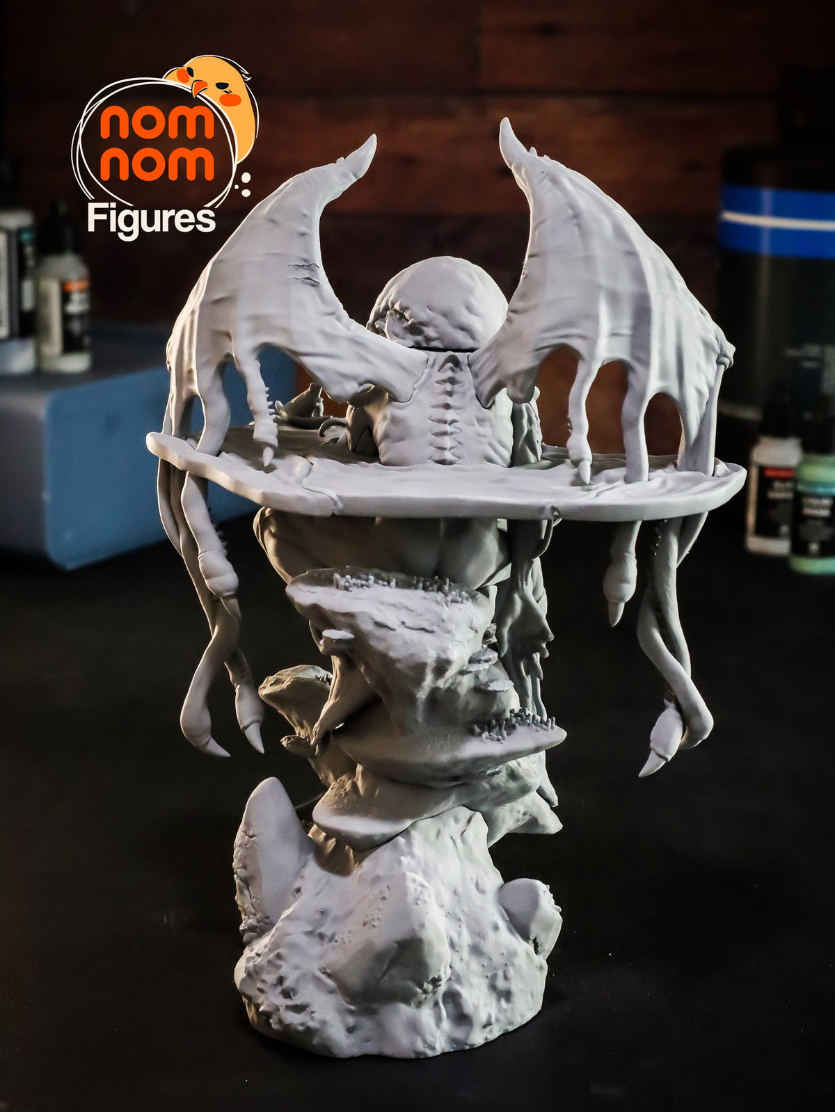 Cthulhu resin figure