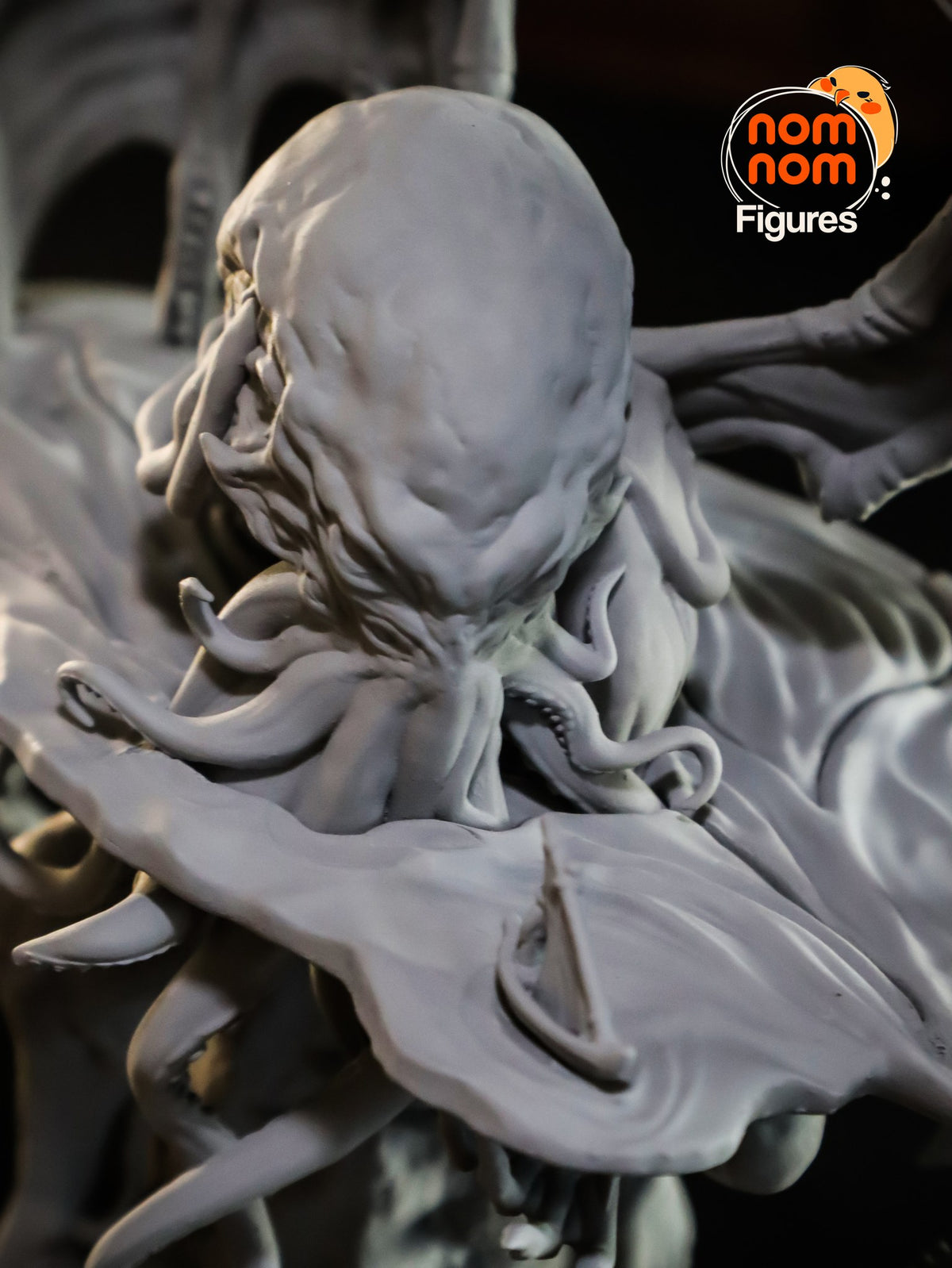 Cthulhu resin figure