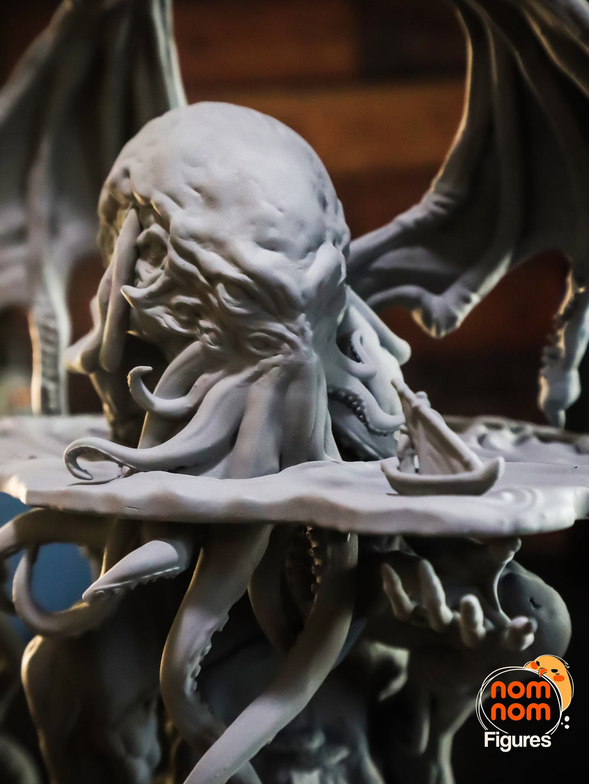 Cthulhu resin figure
