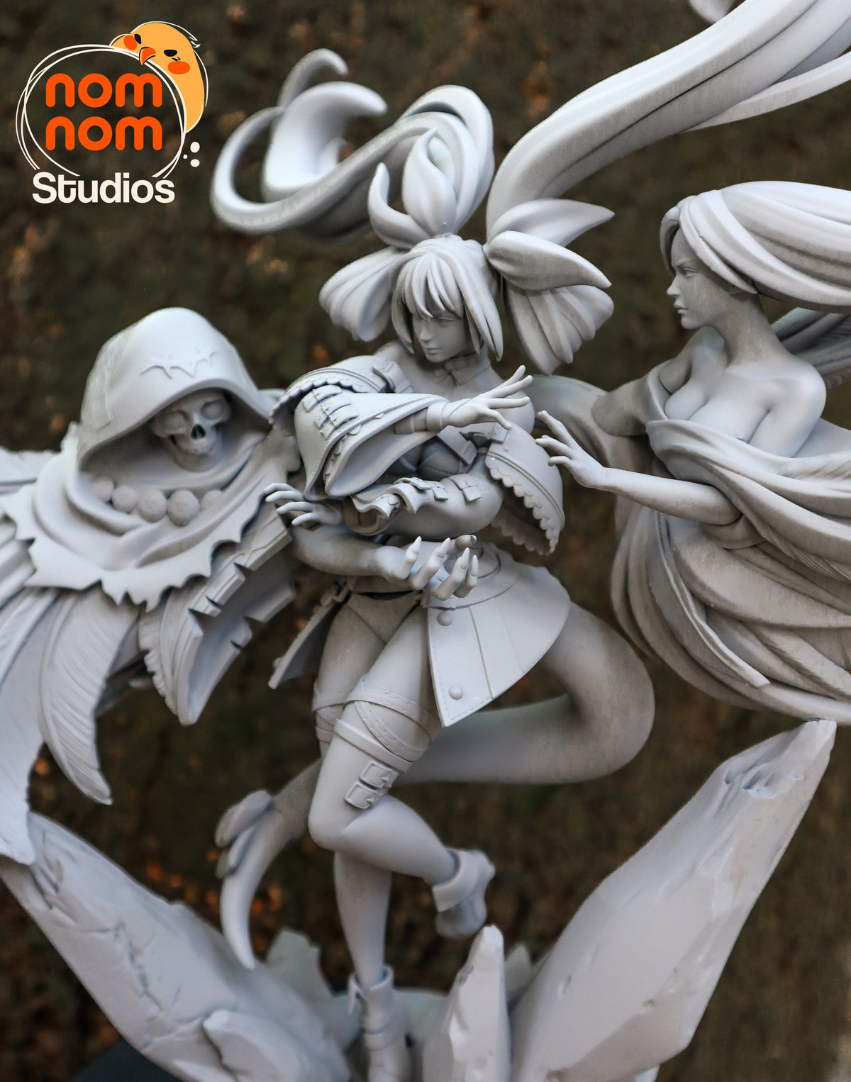 Dizzy resin figure