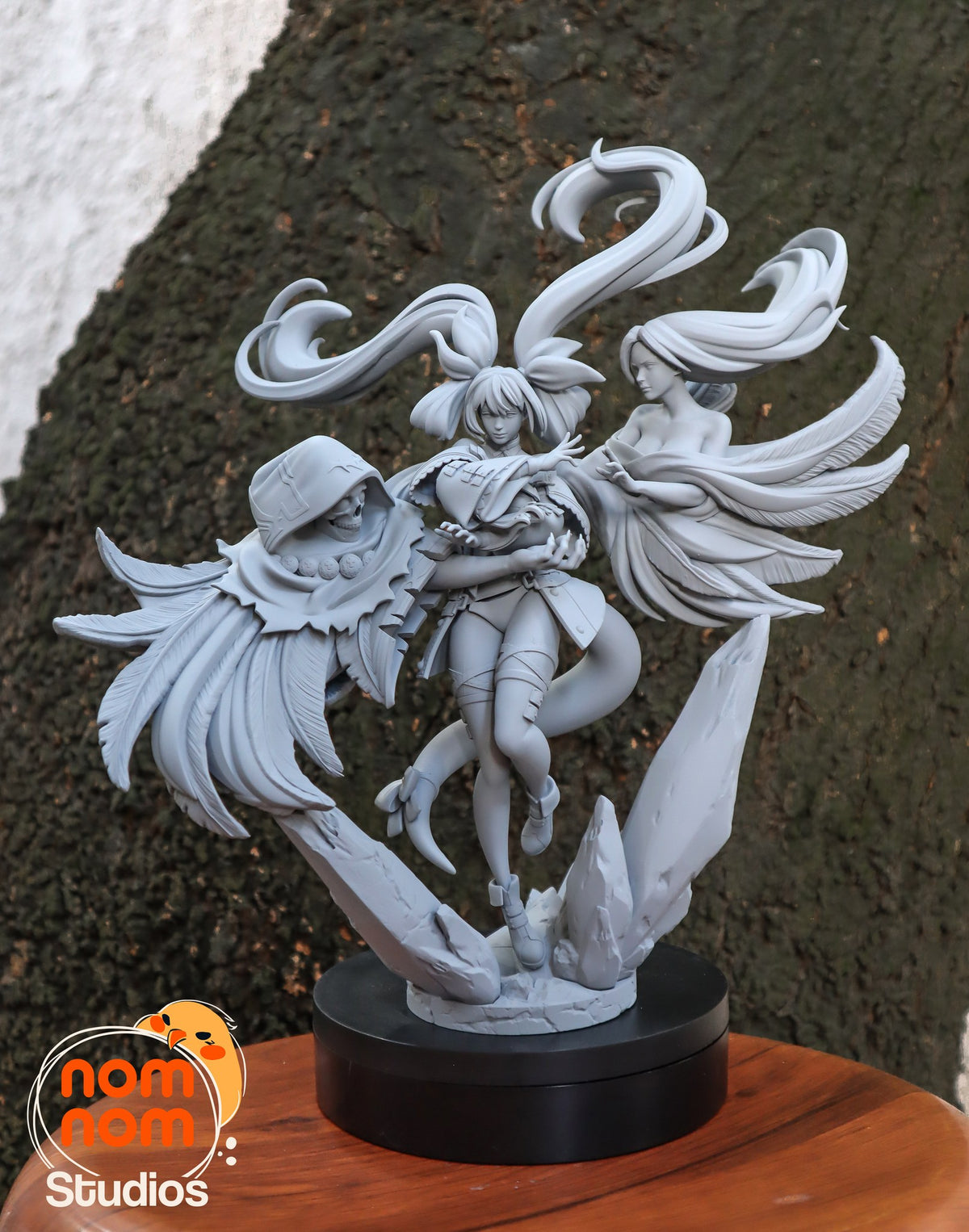 Dizzy resin figure