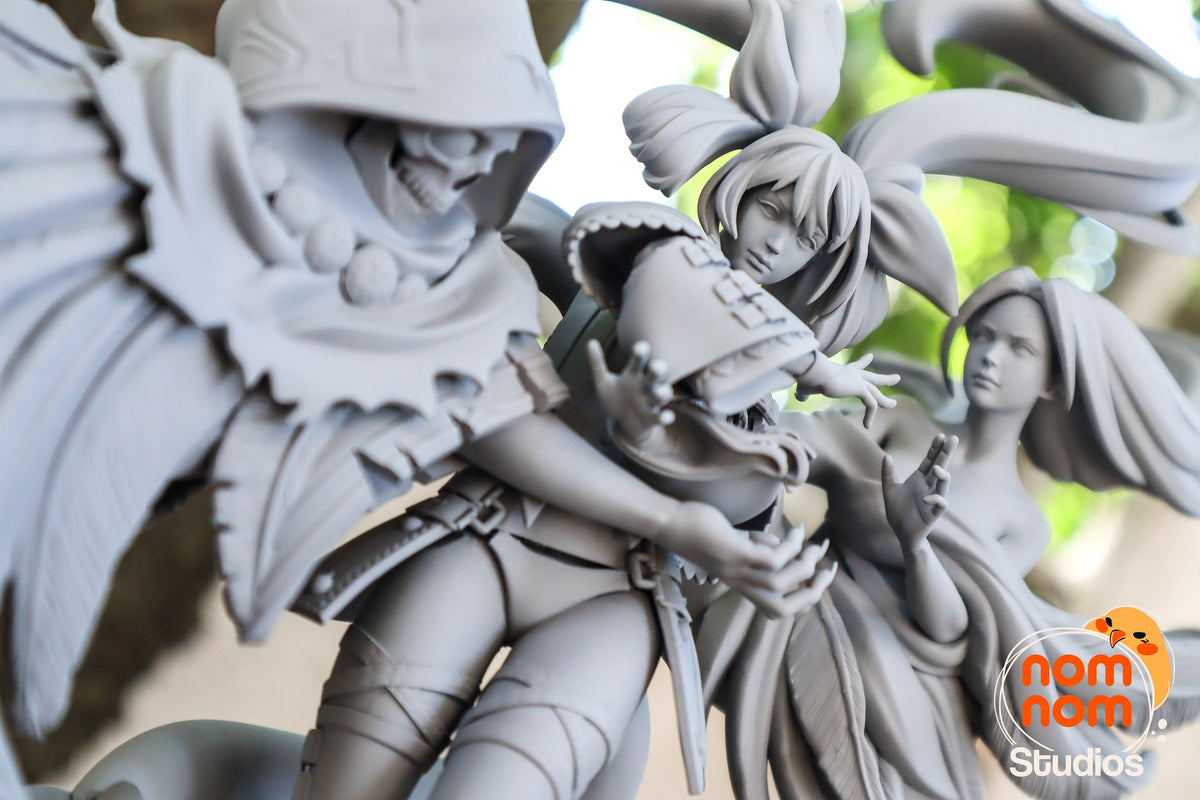 Dizzy resin figure
