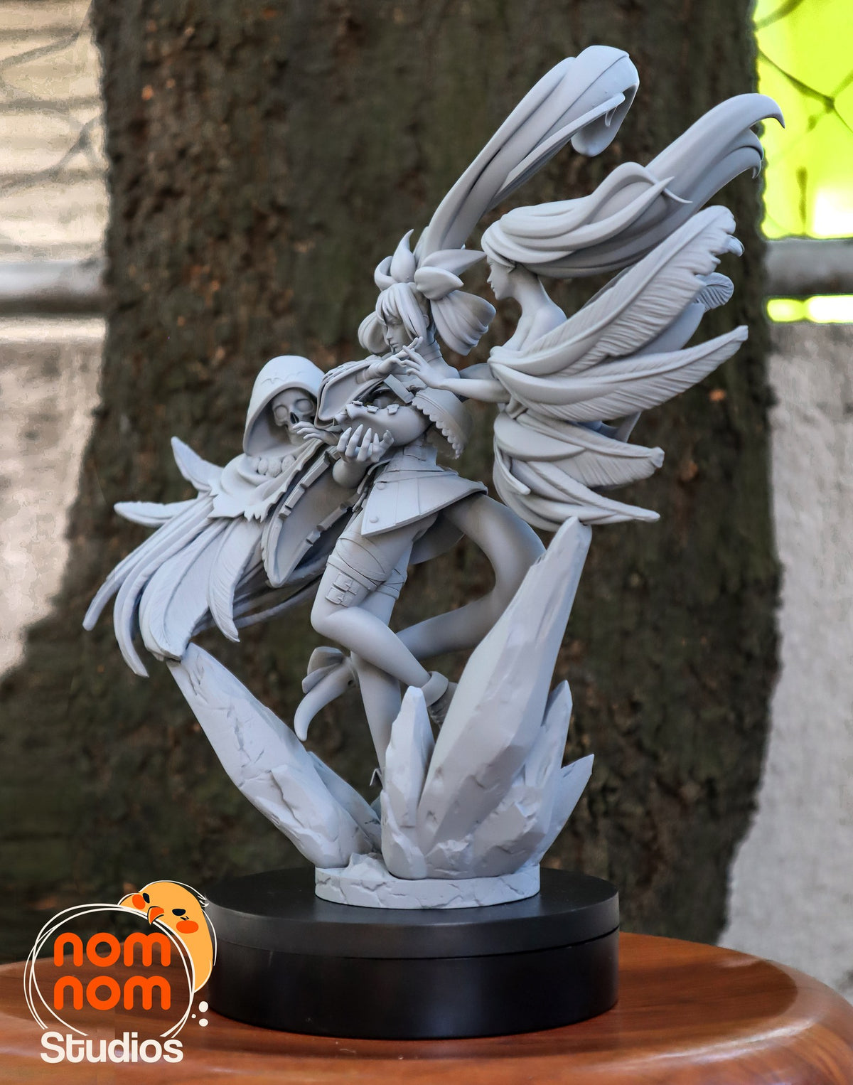 Dizzy resin figure