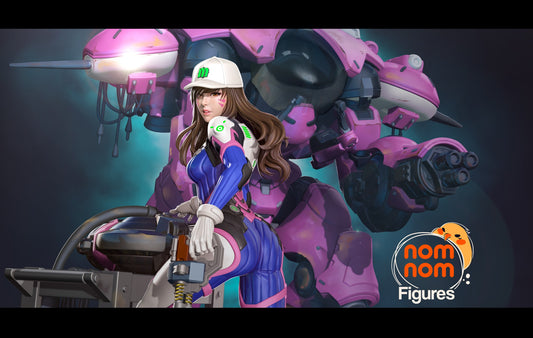 D.Va resin figure