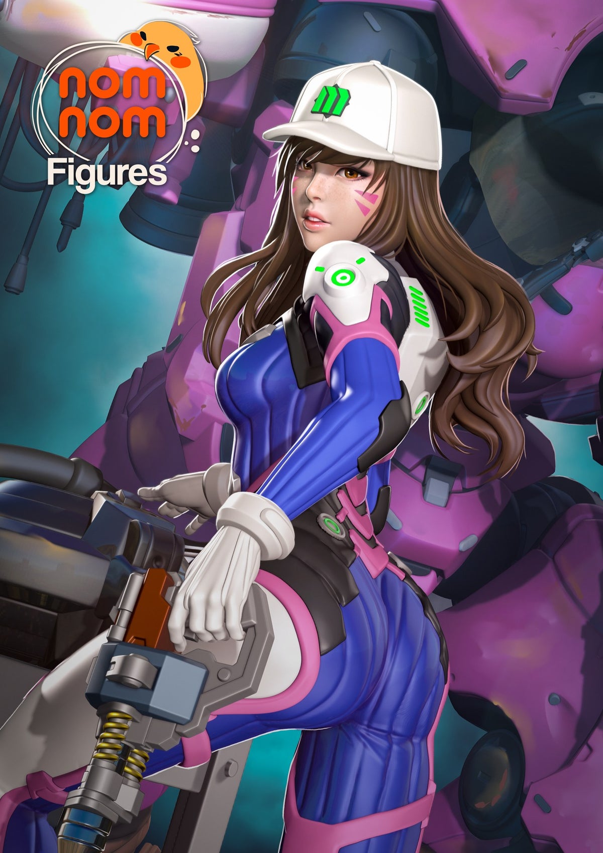 D.Va resin figure