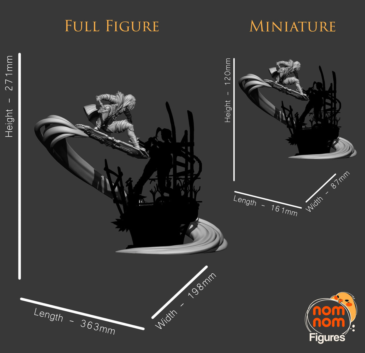 Ekko resin figure