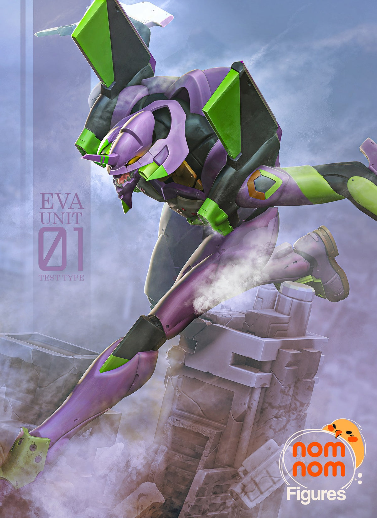 Evangelion Unit-01 resin figure