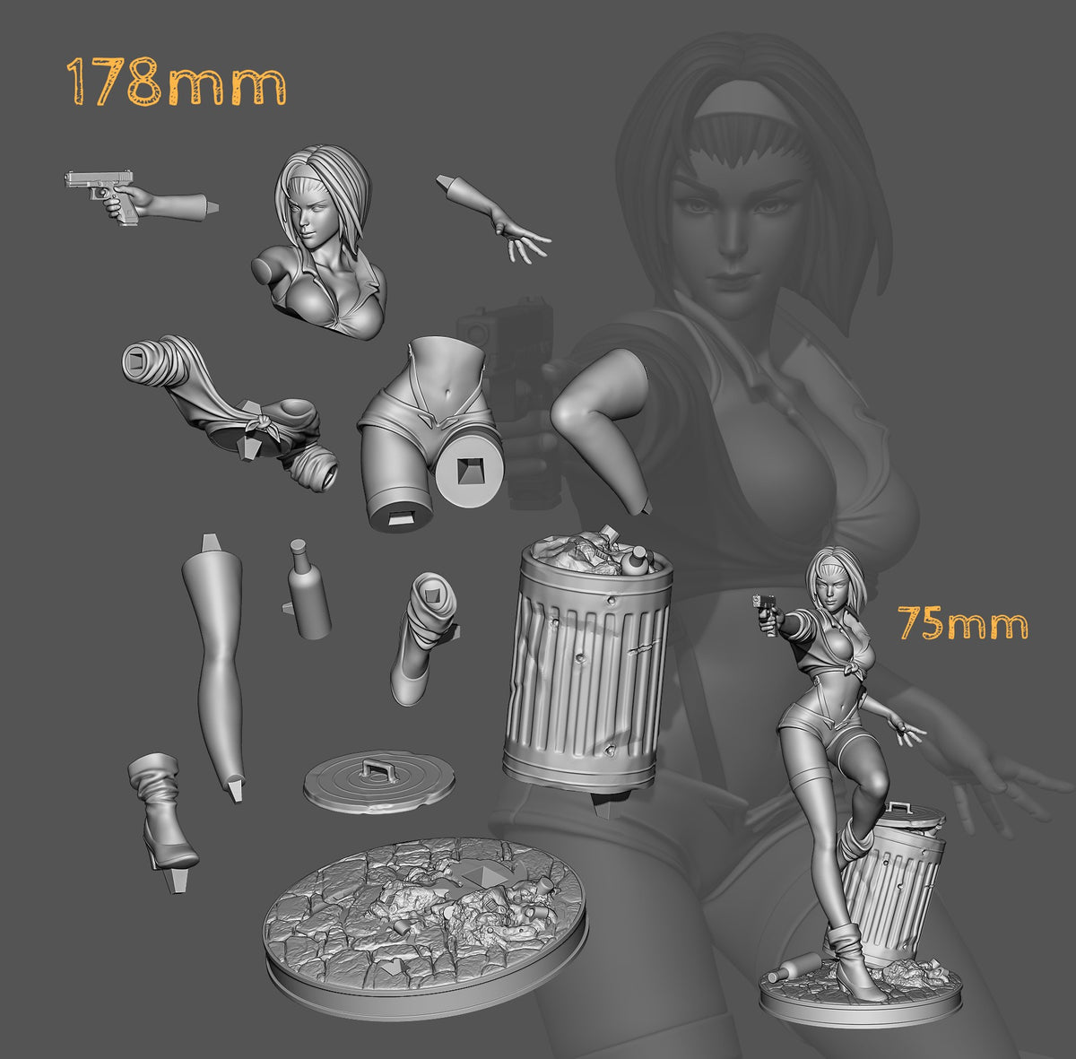 Faye Valentine resin figure