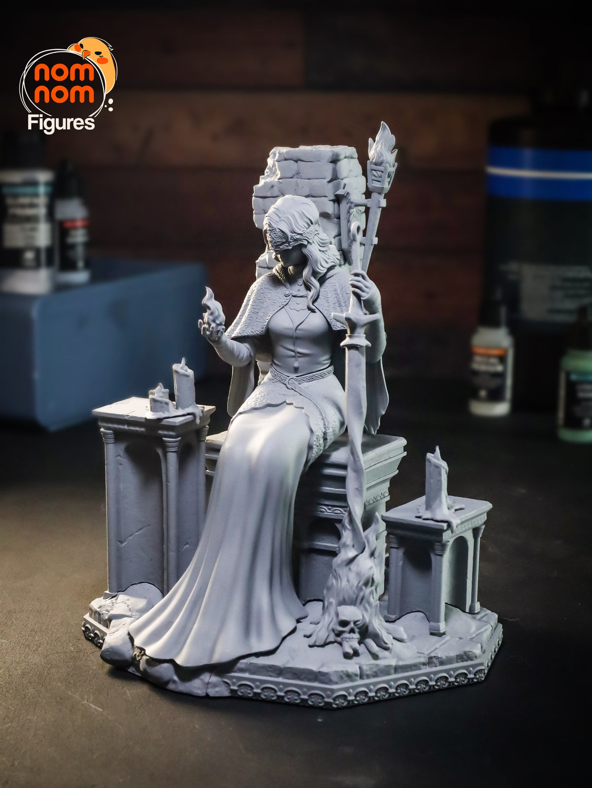 Fire Keeper resin figure