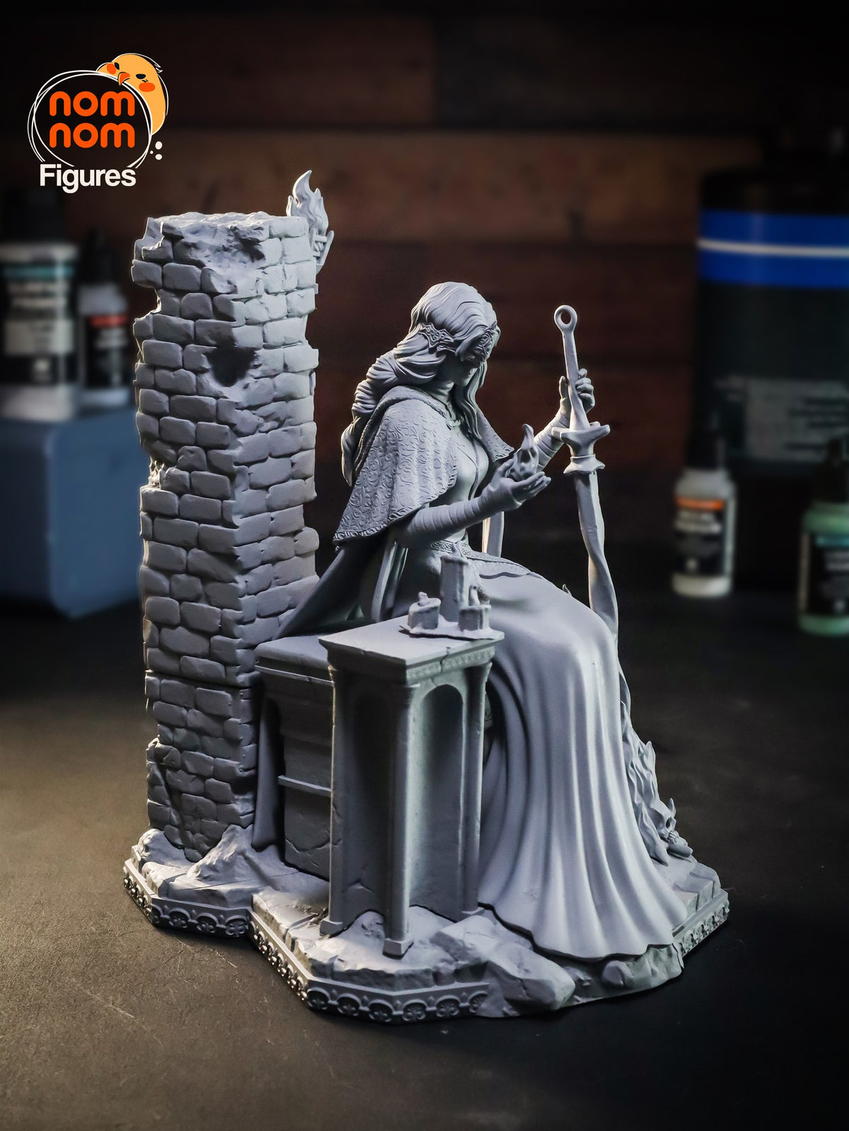 Fire Keeper resin figure