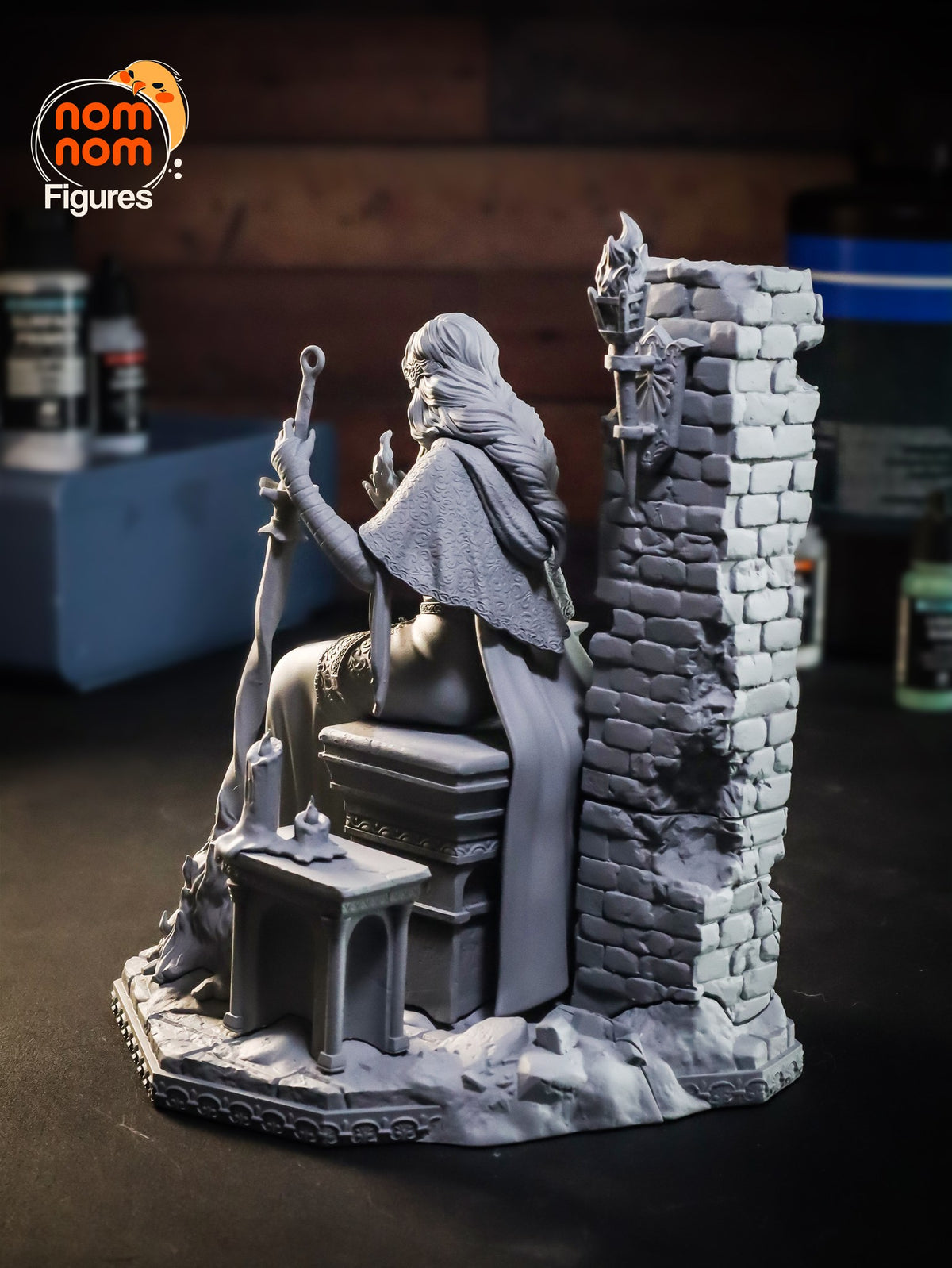 Fire Keeper resin figure