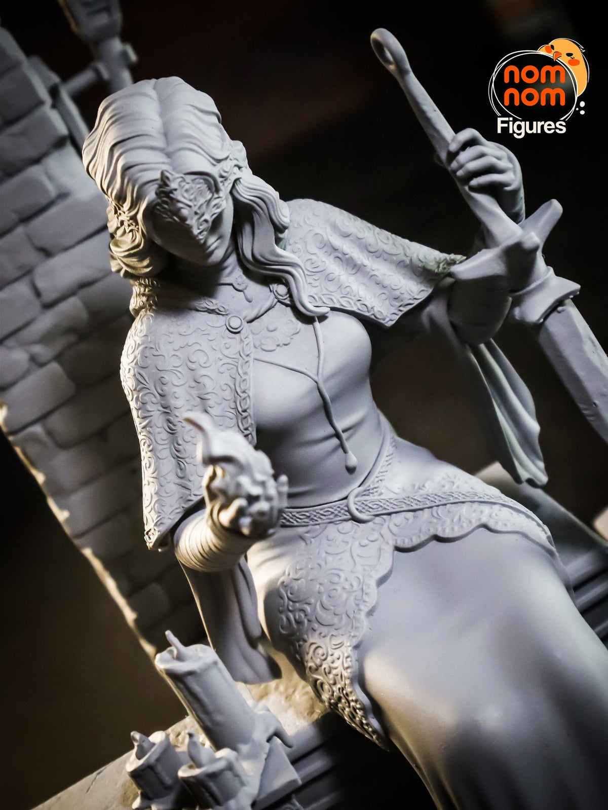 Fire Keeper resin figure
