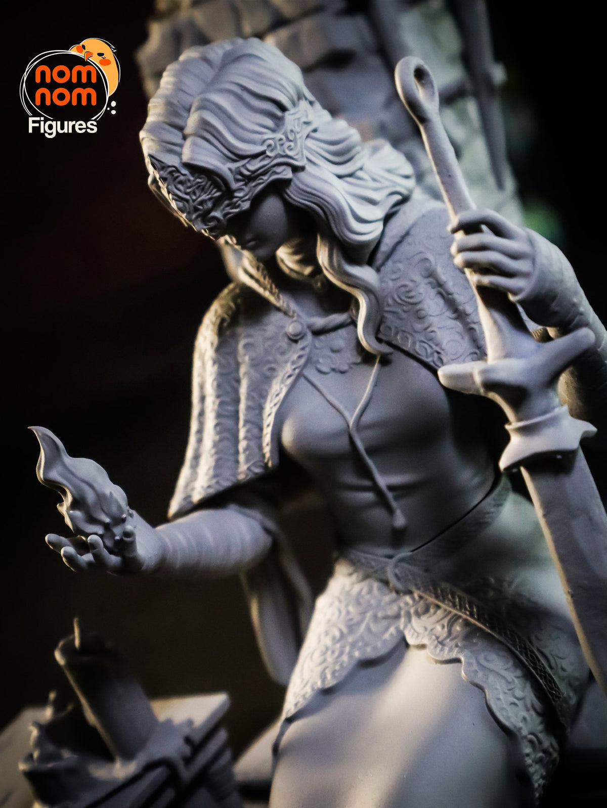 Fire Keeper resin figure