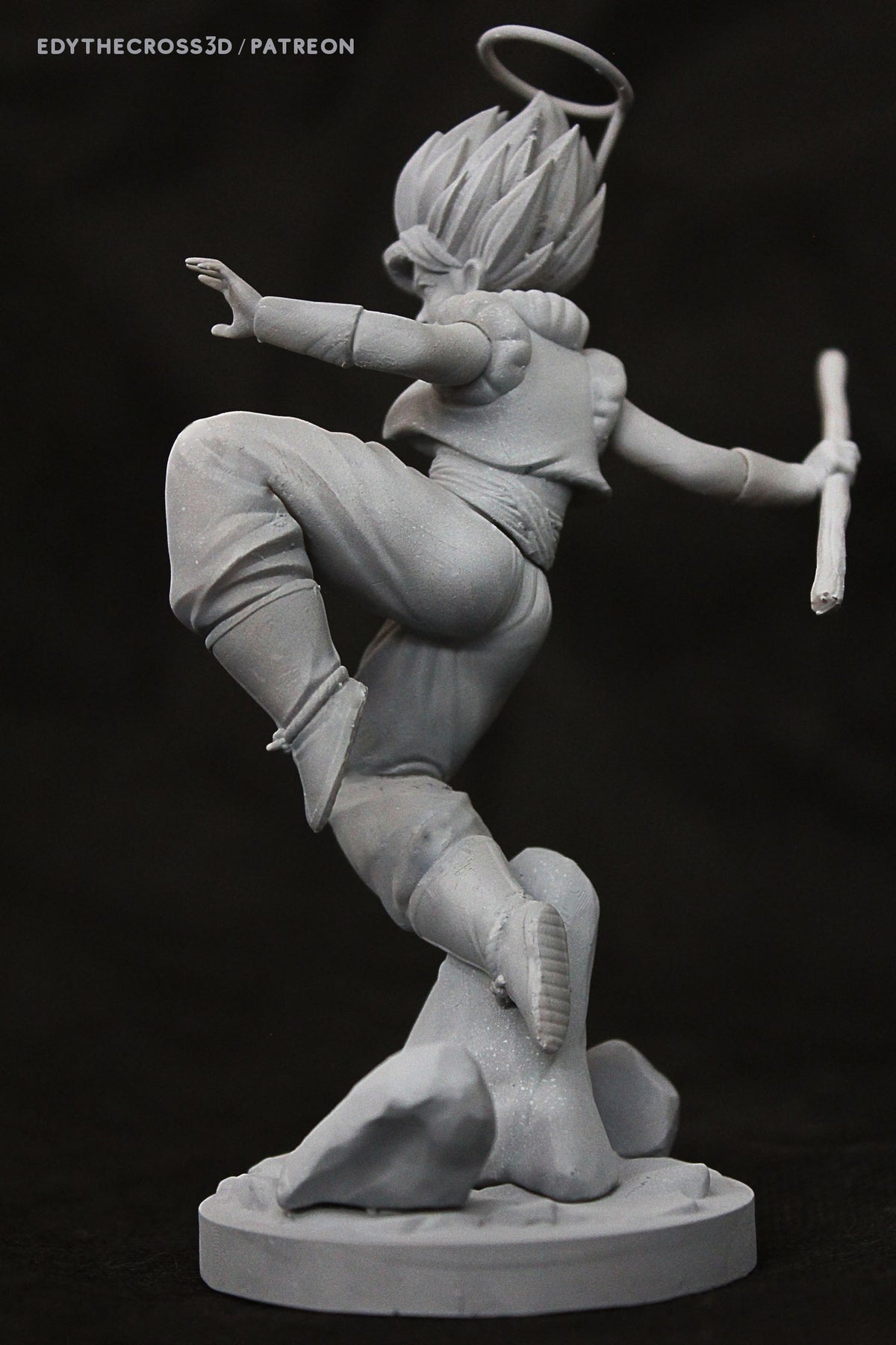 Gogeta Girl resin figure