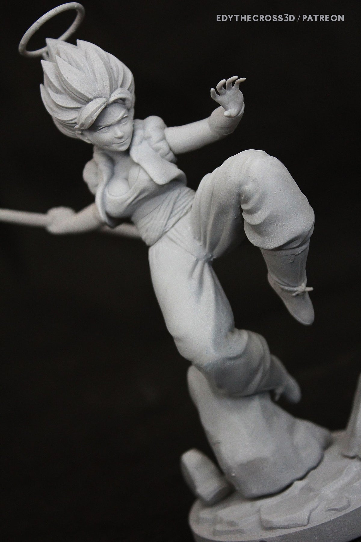 Gogeta Girl resin figure