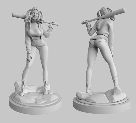 Harley Quinn resin figure