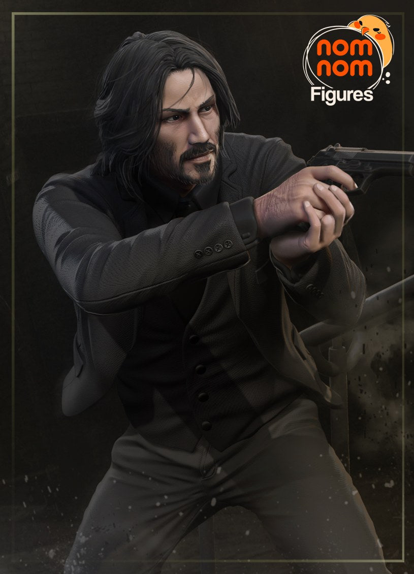 John Wick resin figure
