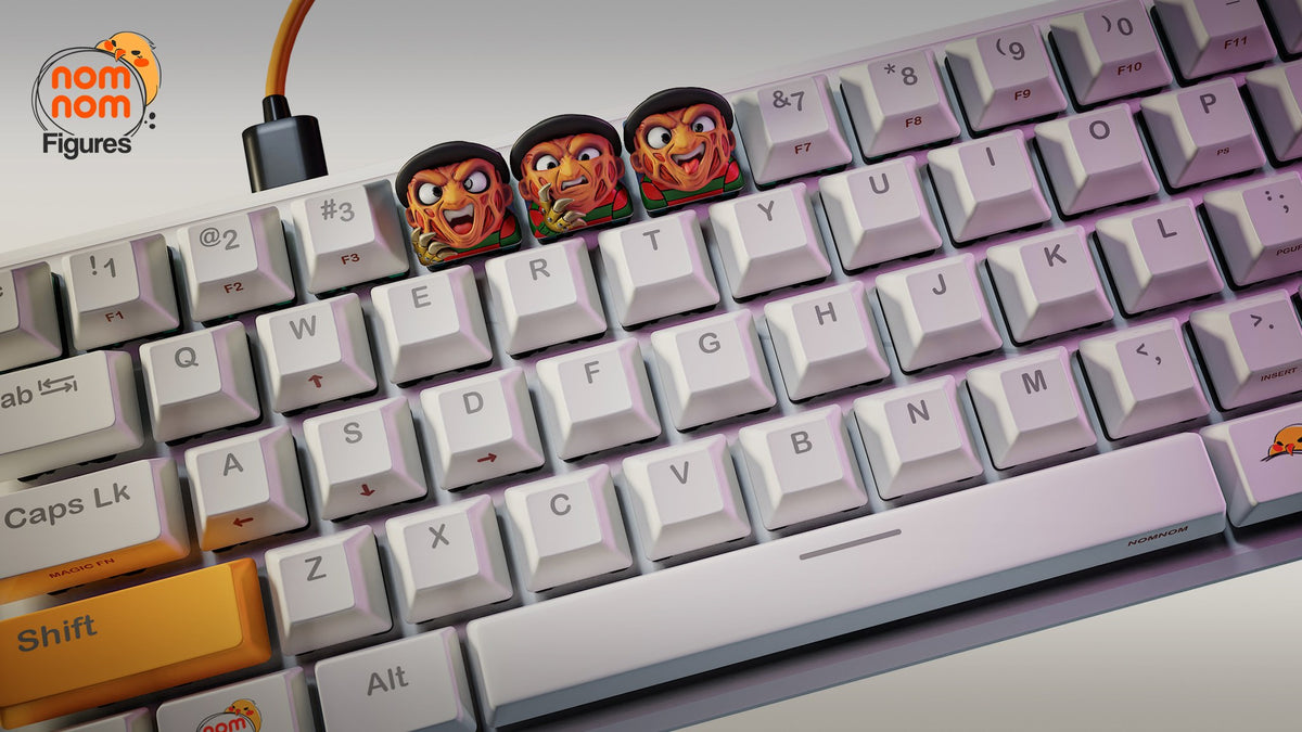 Freddy Krueger Keycaps resin figure