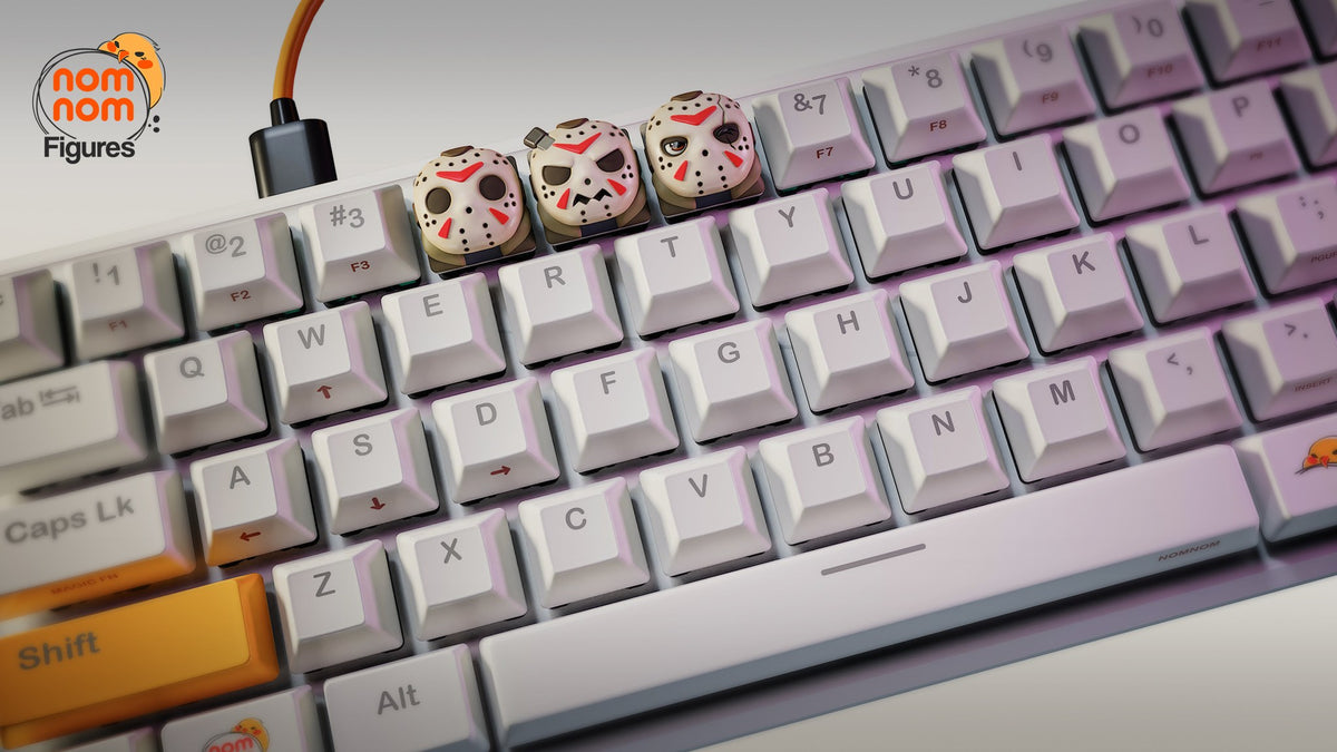 Jason Voorhees Keycaps resin figure