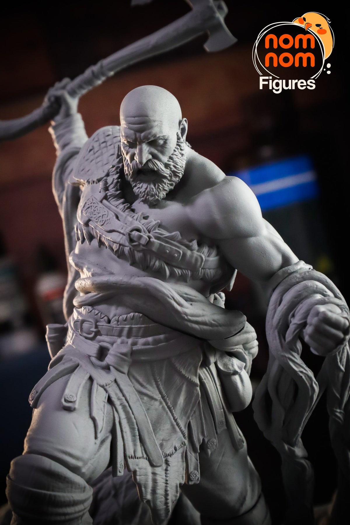 Kratos resin figure