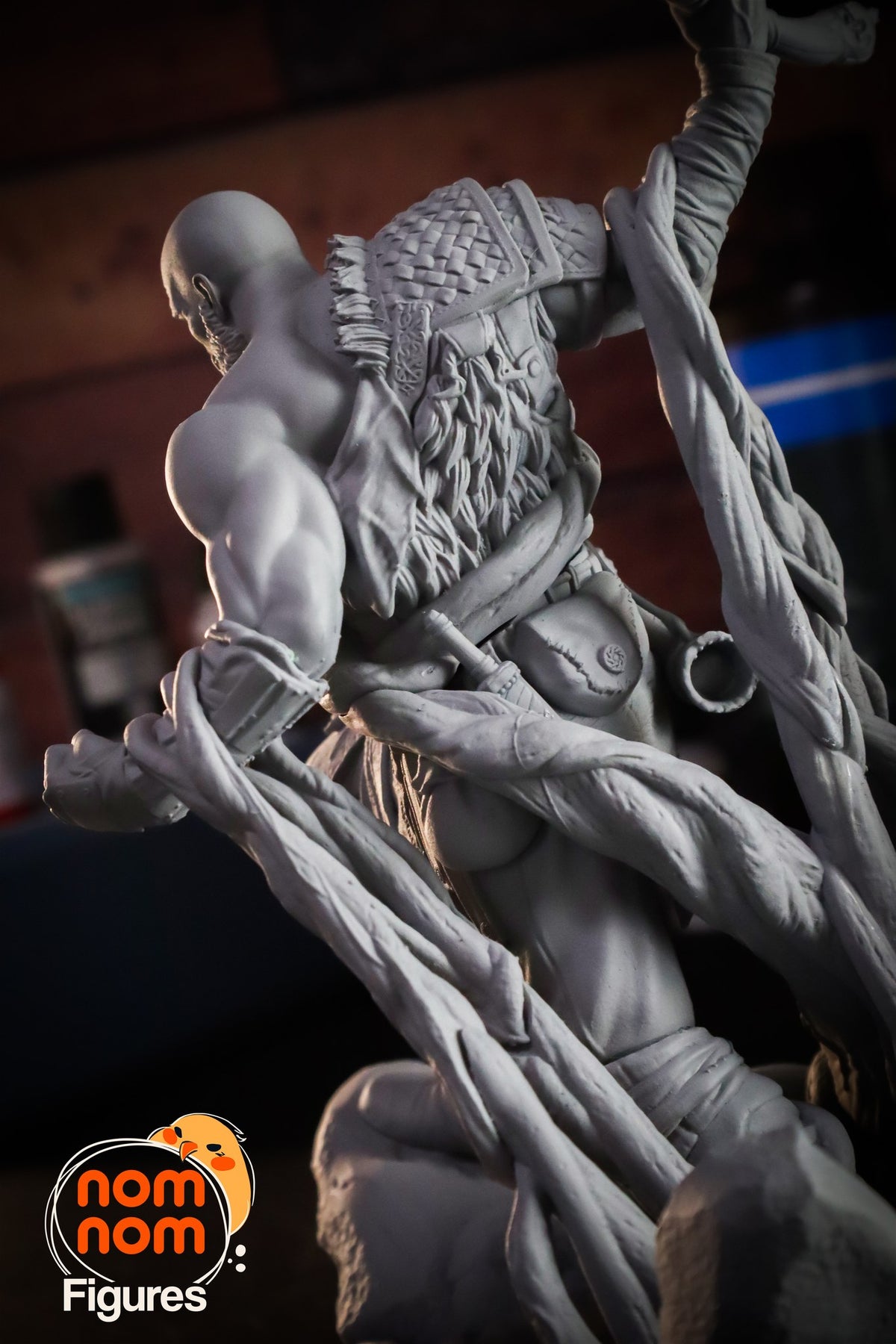 Kratos resin figure
