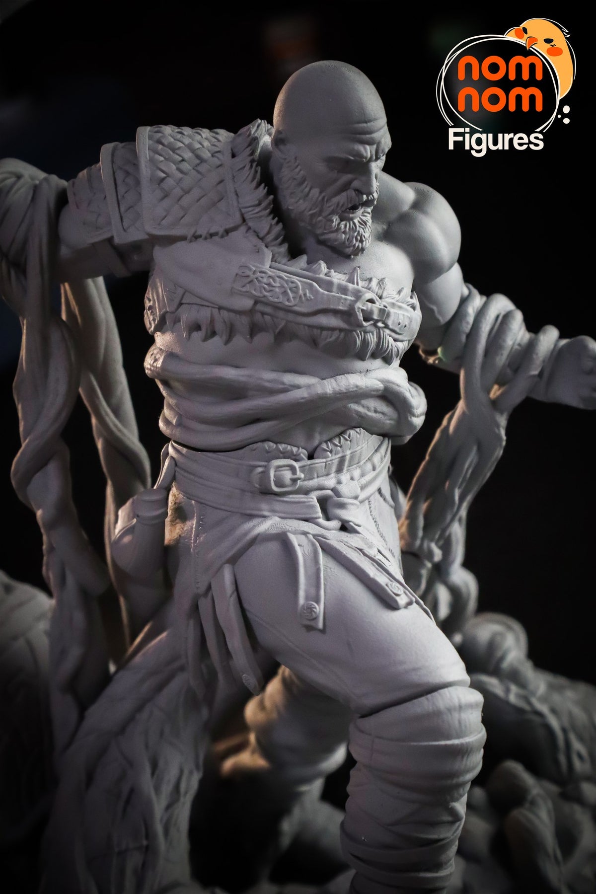 Kratos resin figure