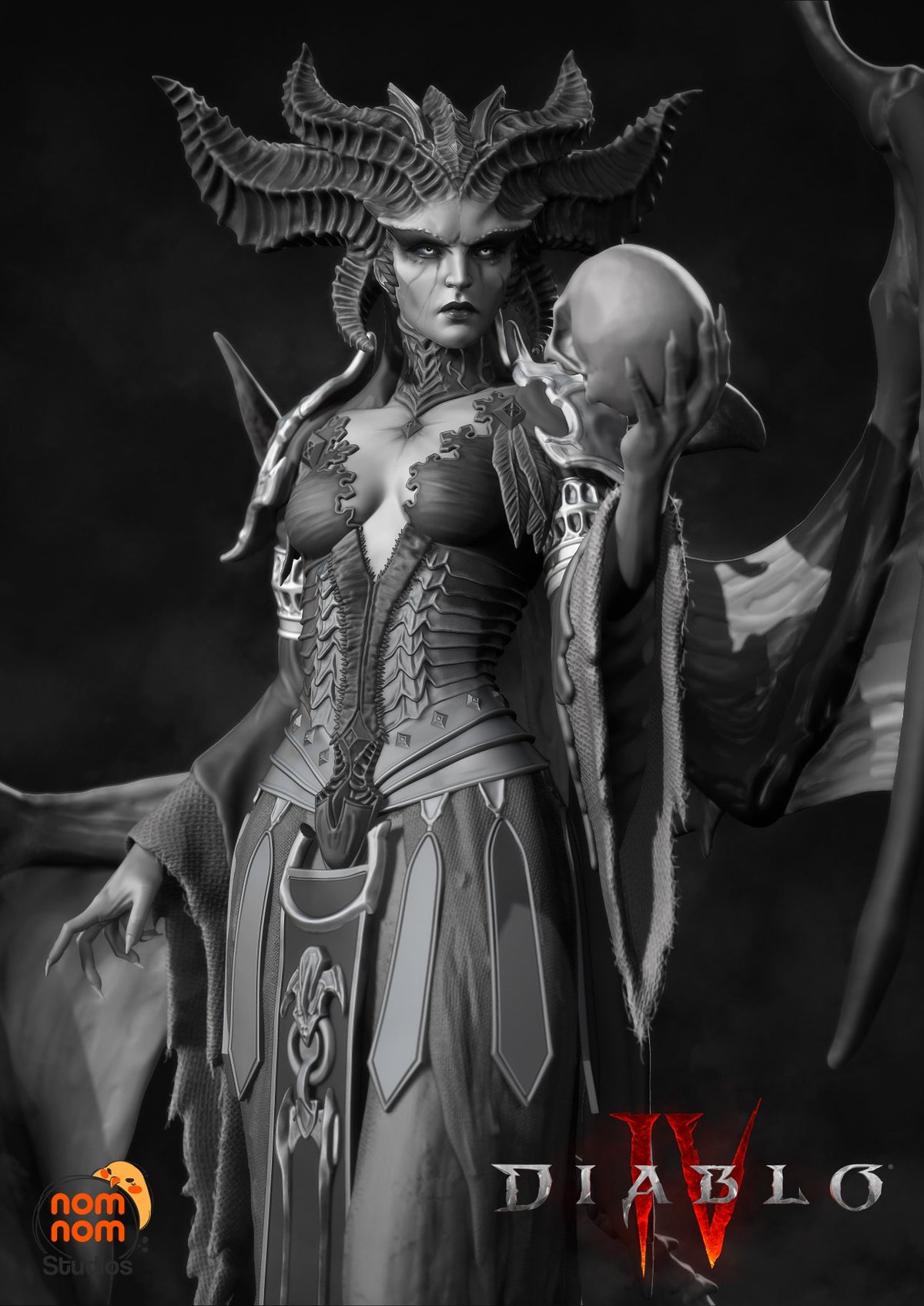 Lilith resin figure