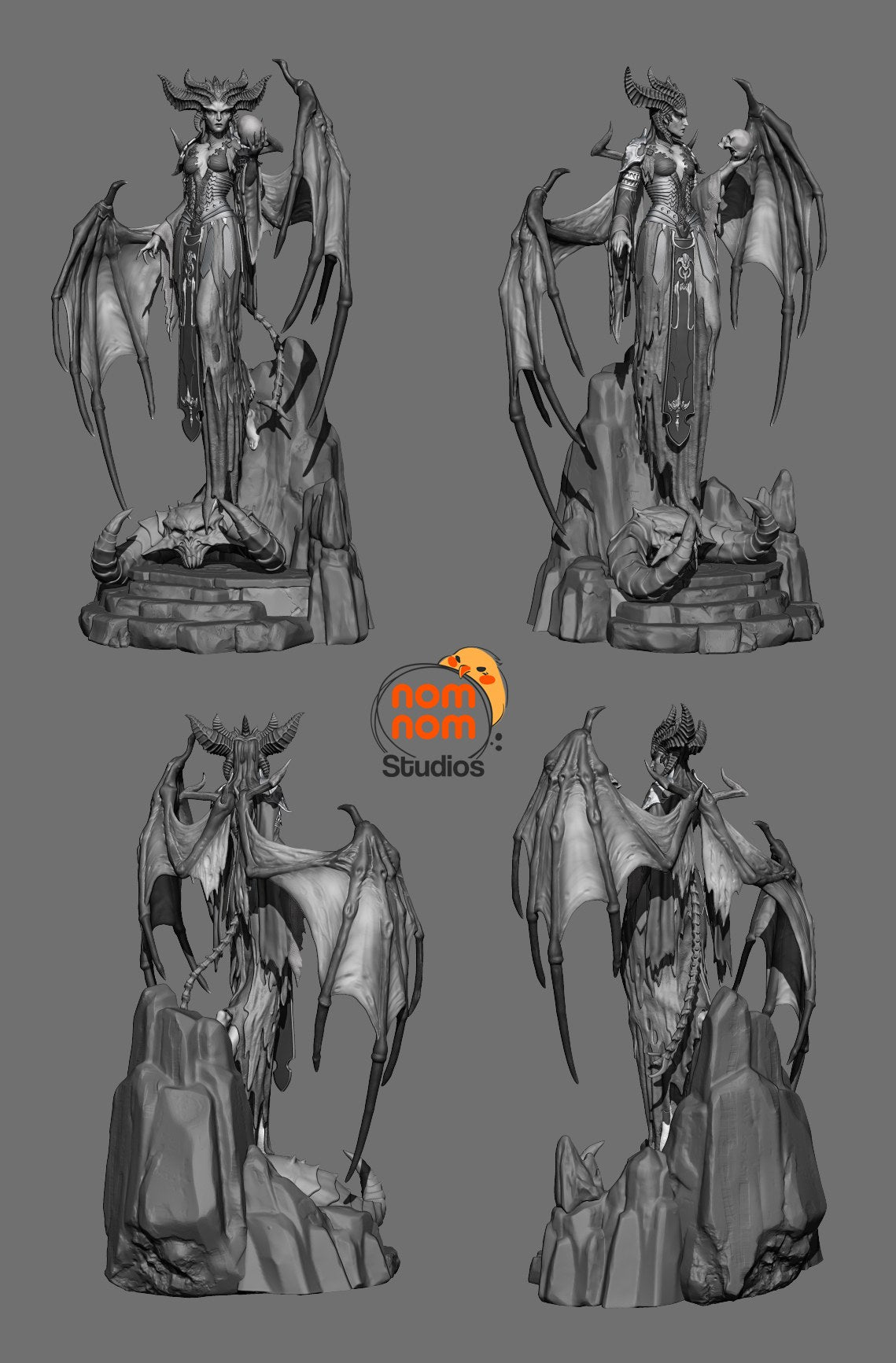 Lilith resin figure