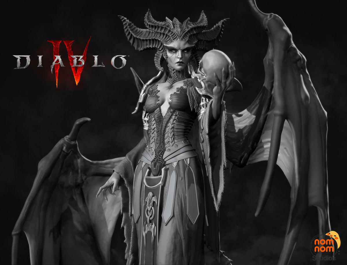 Lilith resin figure