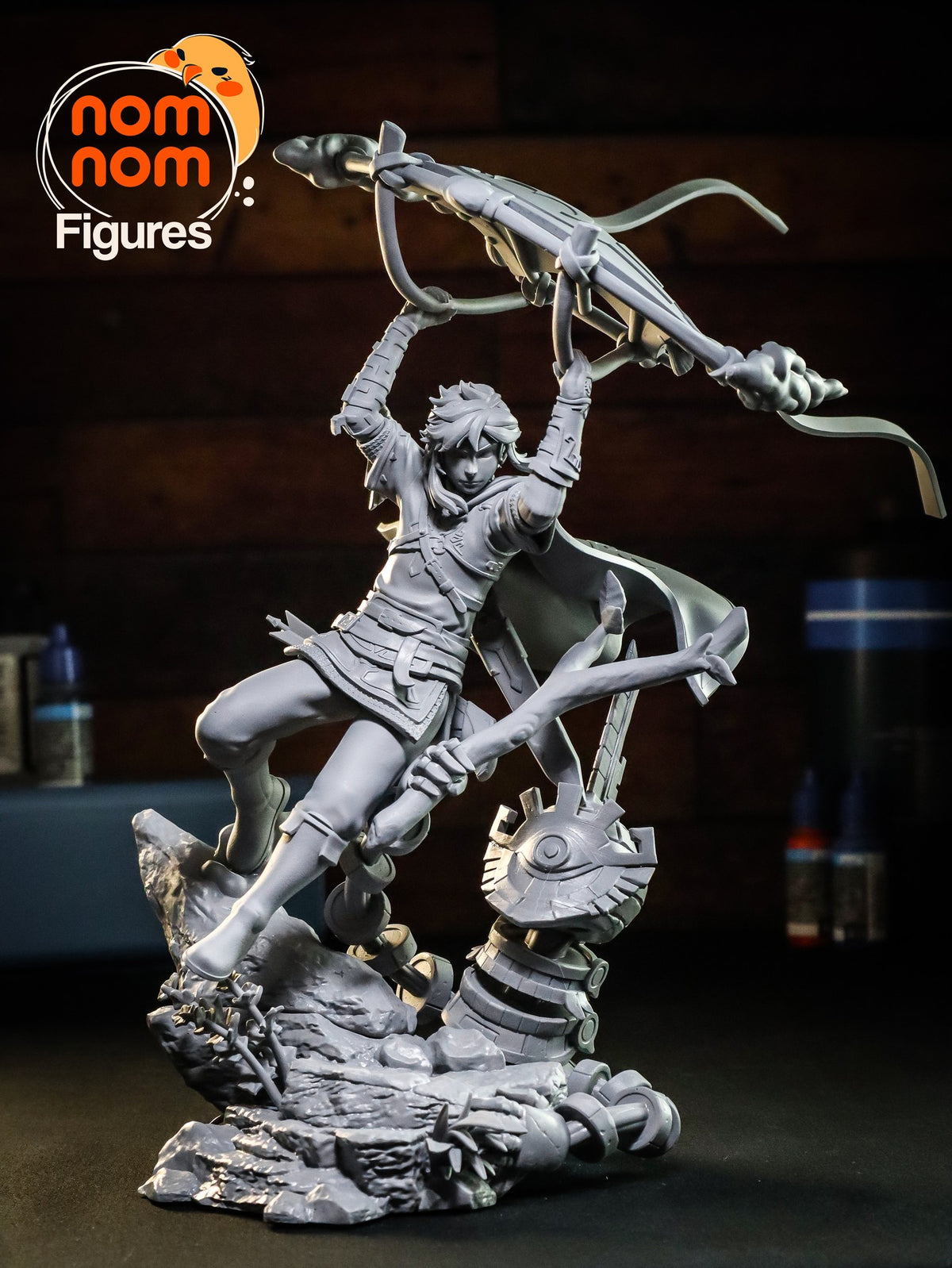 Link resin figure