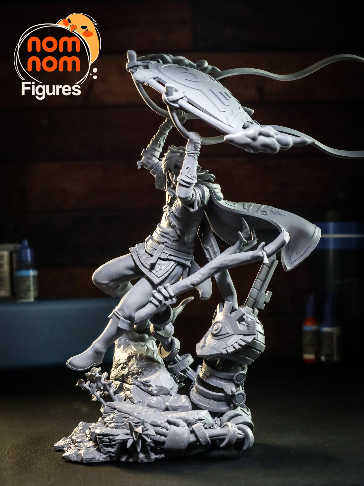 Link resin figure