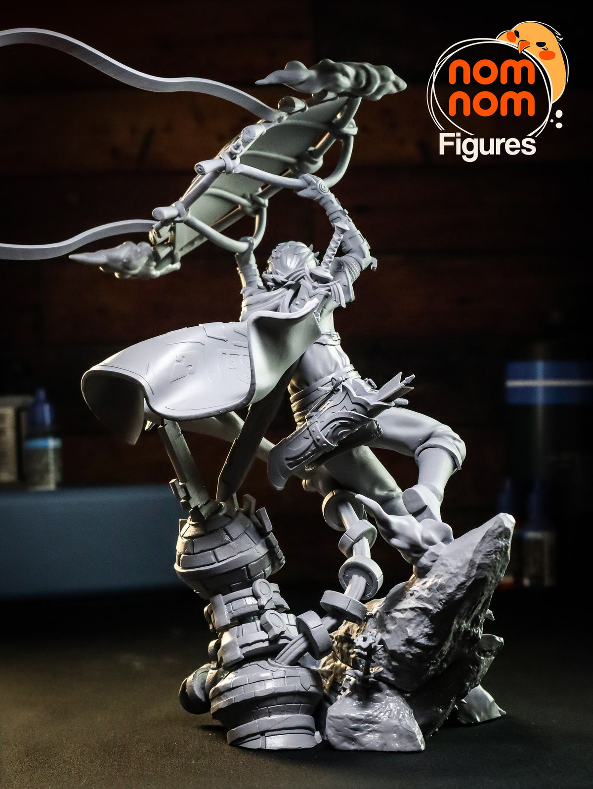 Link resin figure
