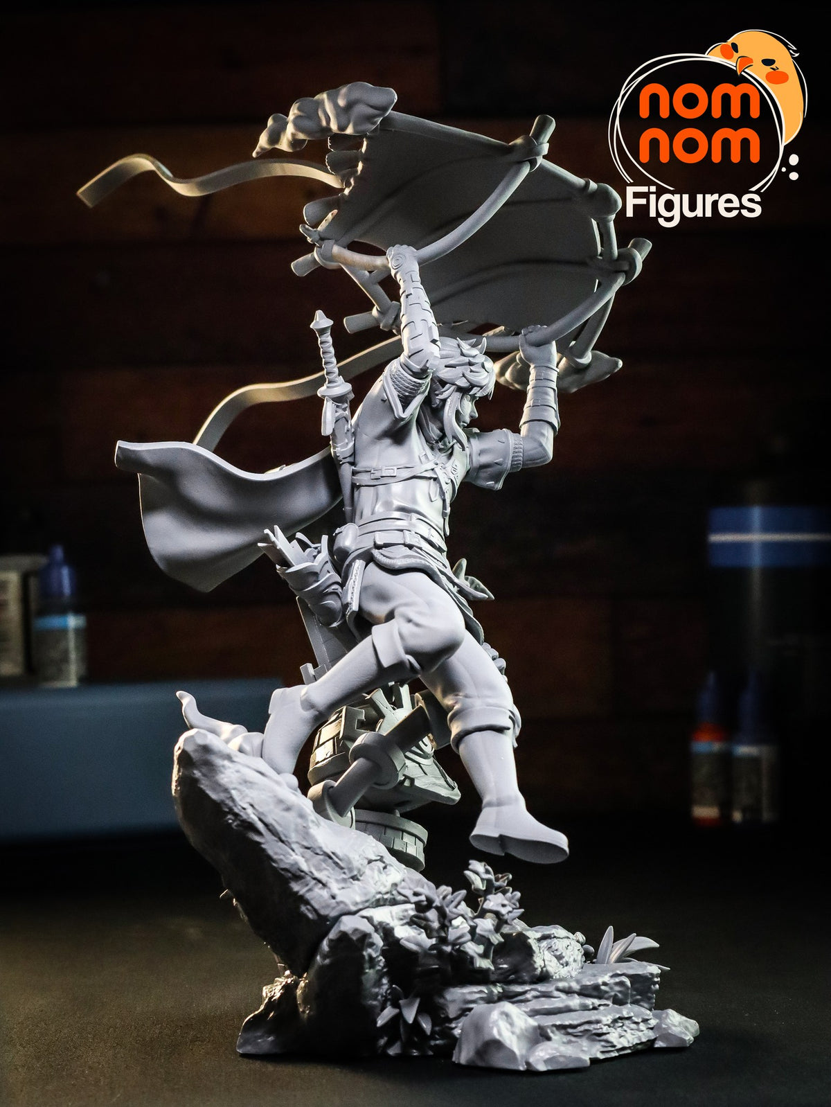 Link resin figure