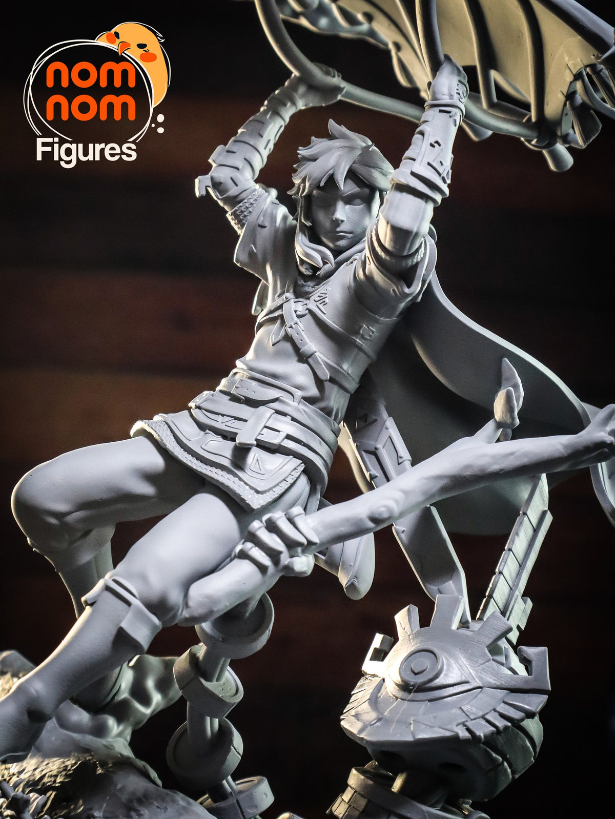 Link resin figure
