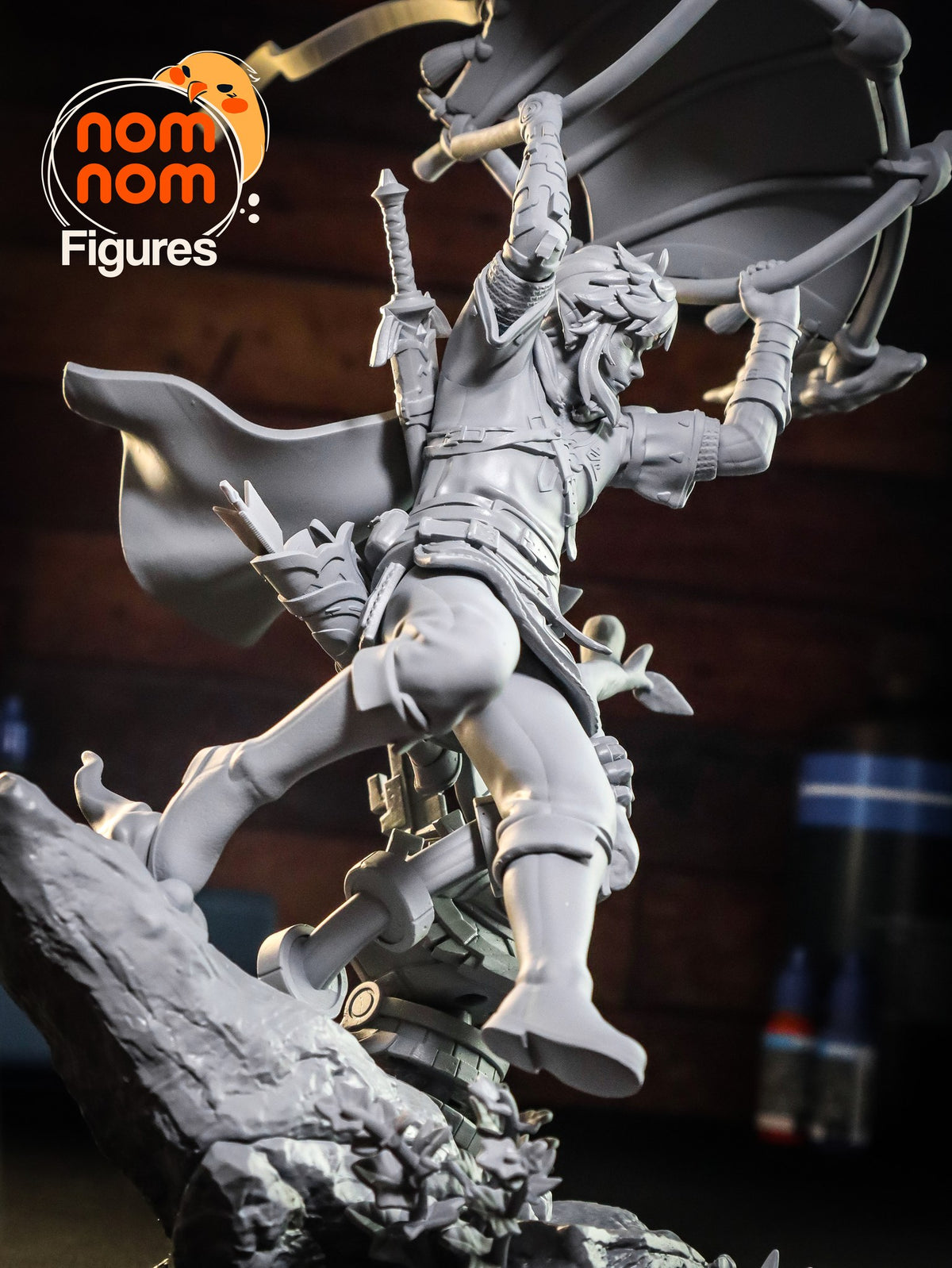 Link resin figure