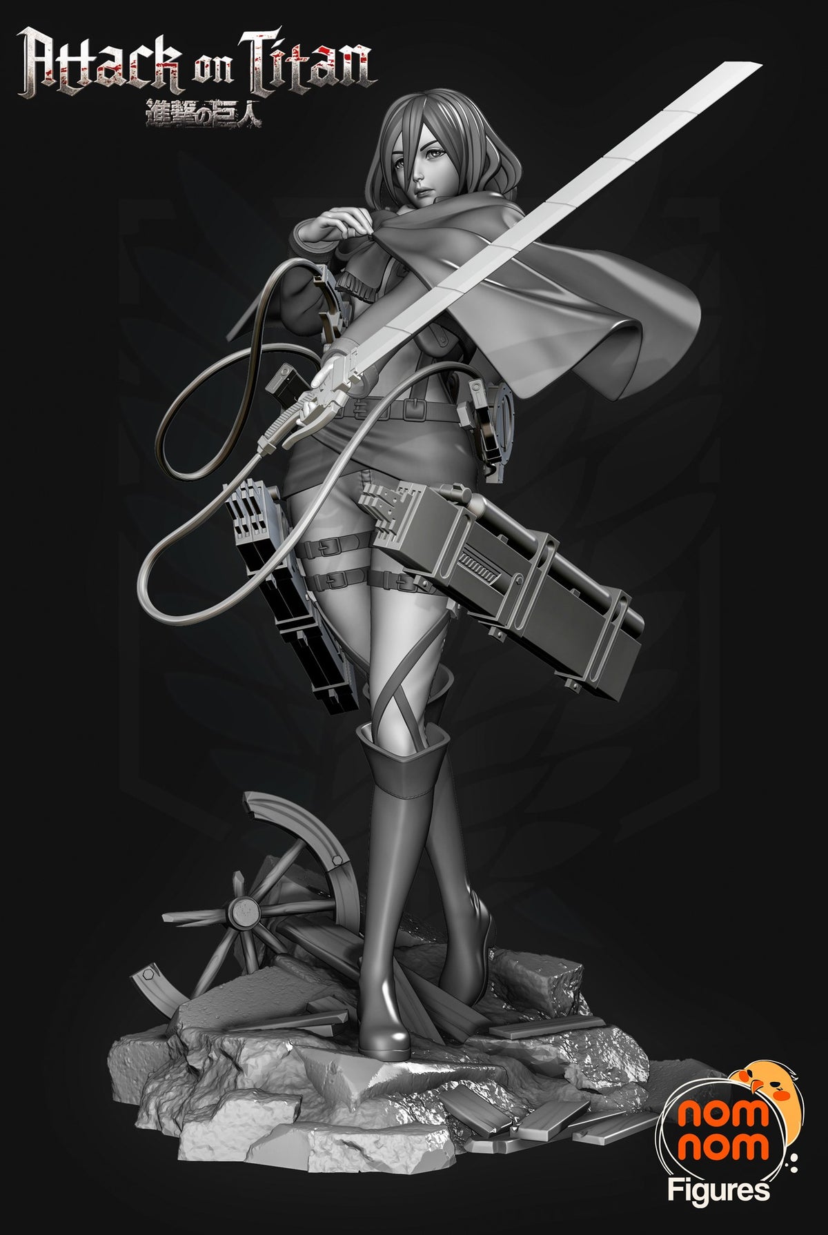 Mikasa Ackerman resin figure