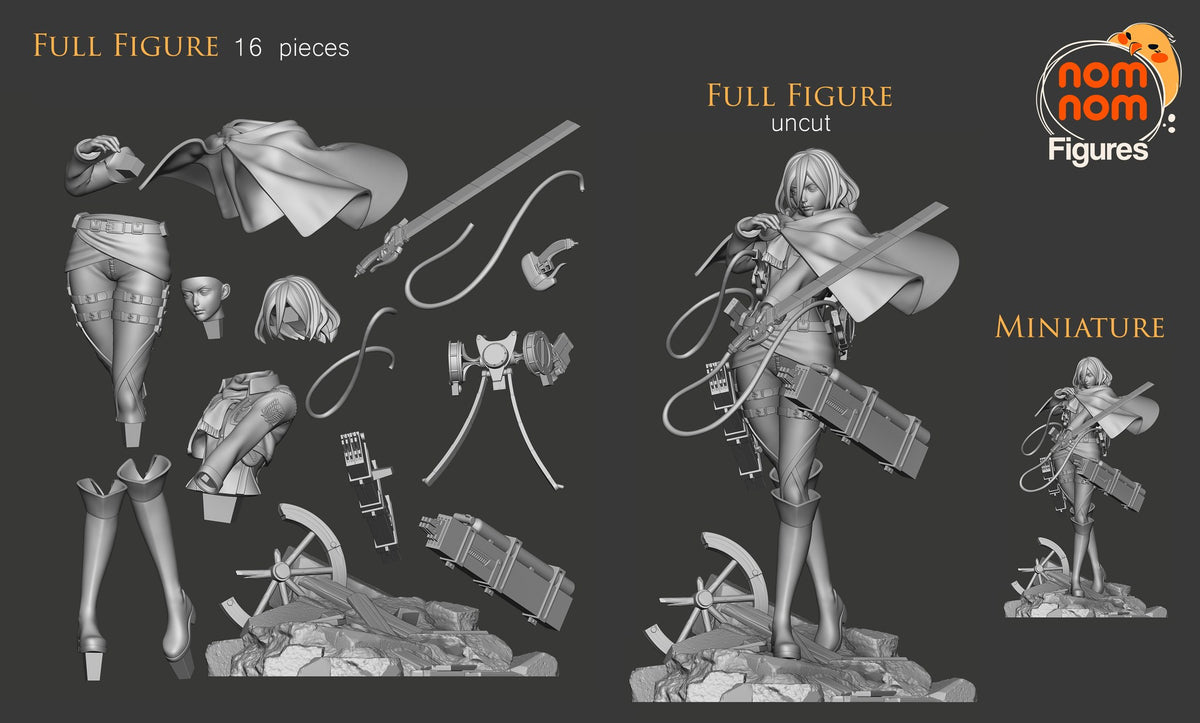 Mikasa Ackerman resin figure