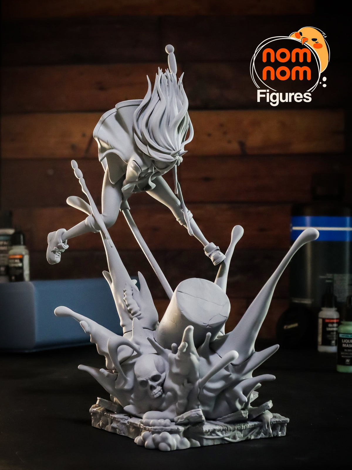 Power resin figure