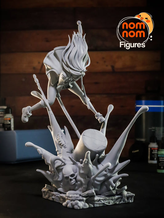 Power resin figure