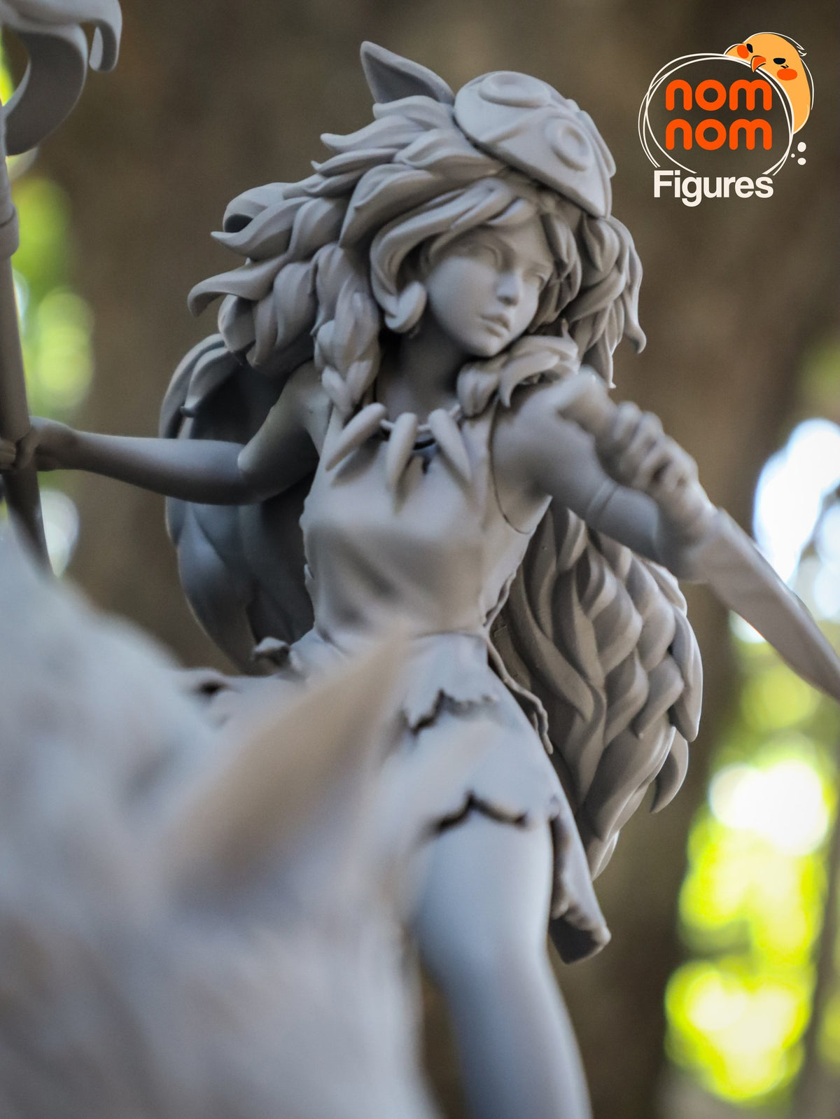 Princess Mononoke resin figure