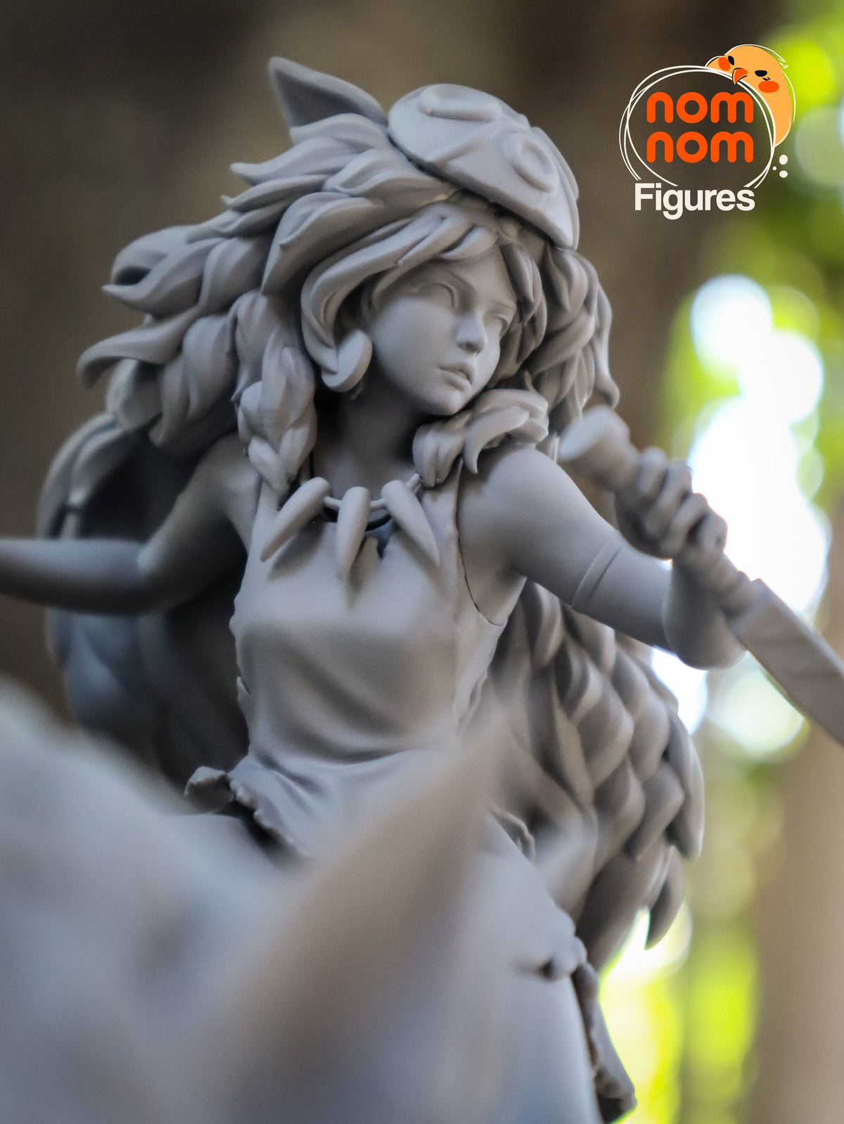 Princess Mononoke resin figure