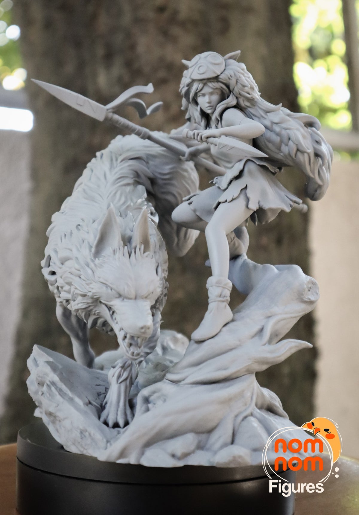Princess Mononoke resin figure