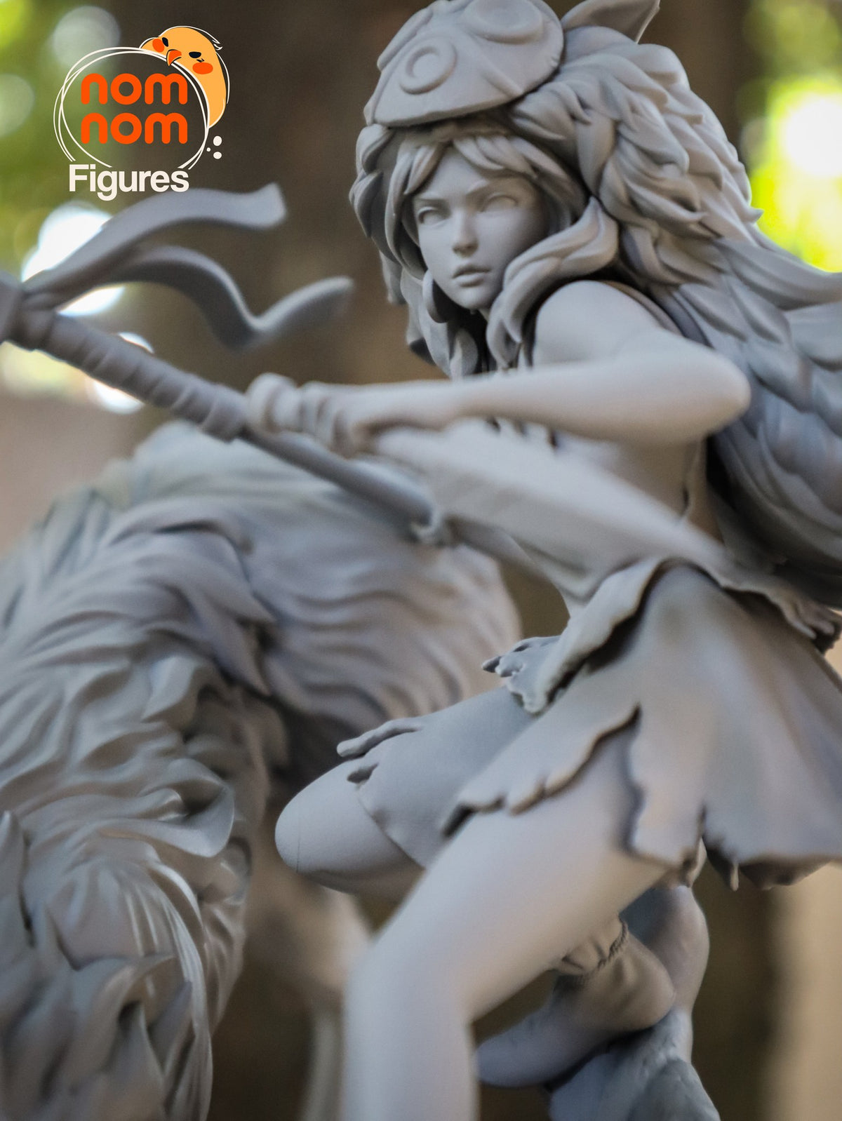 Princess Mononoke resin figure