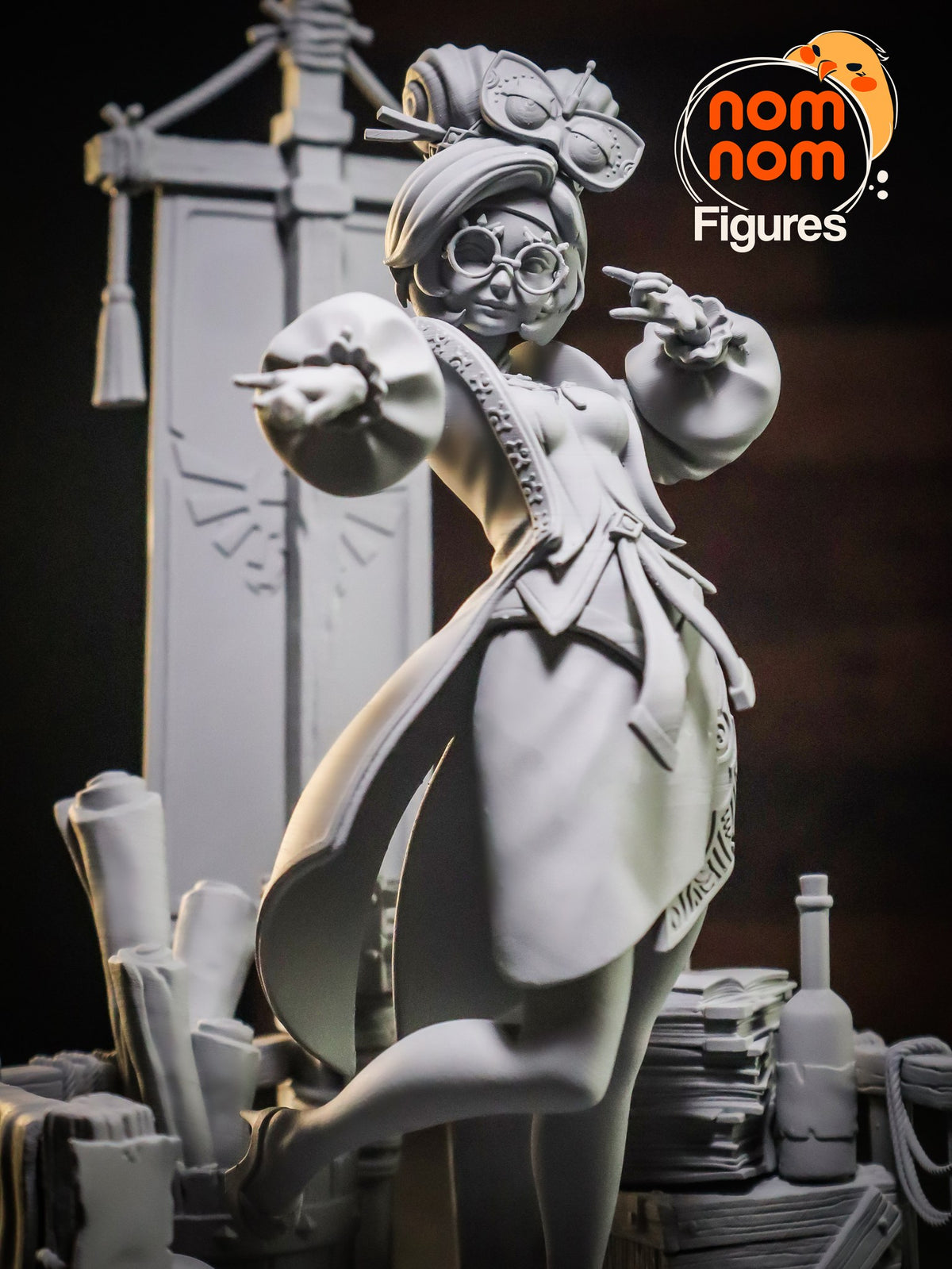 Purah resin figure