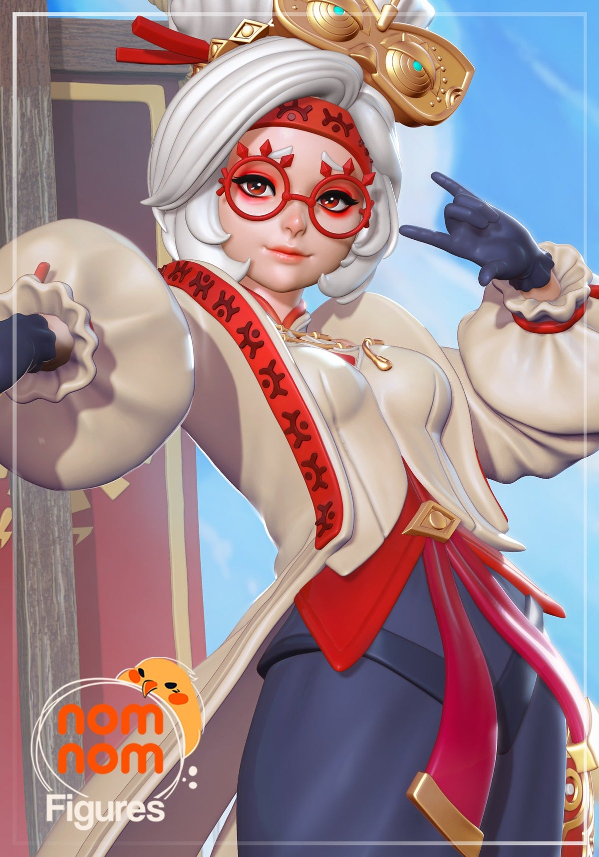 Purah resin figure