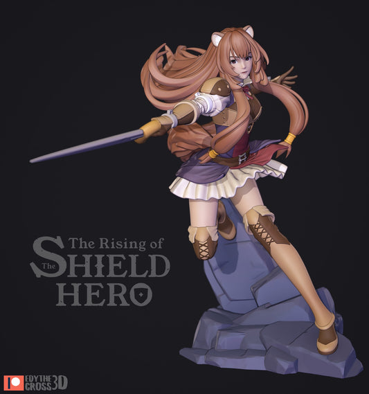 Raphtalia resin figure