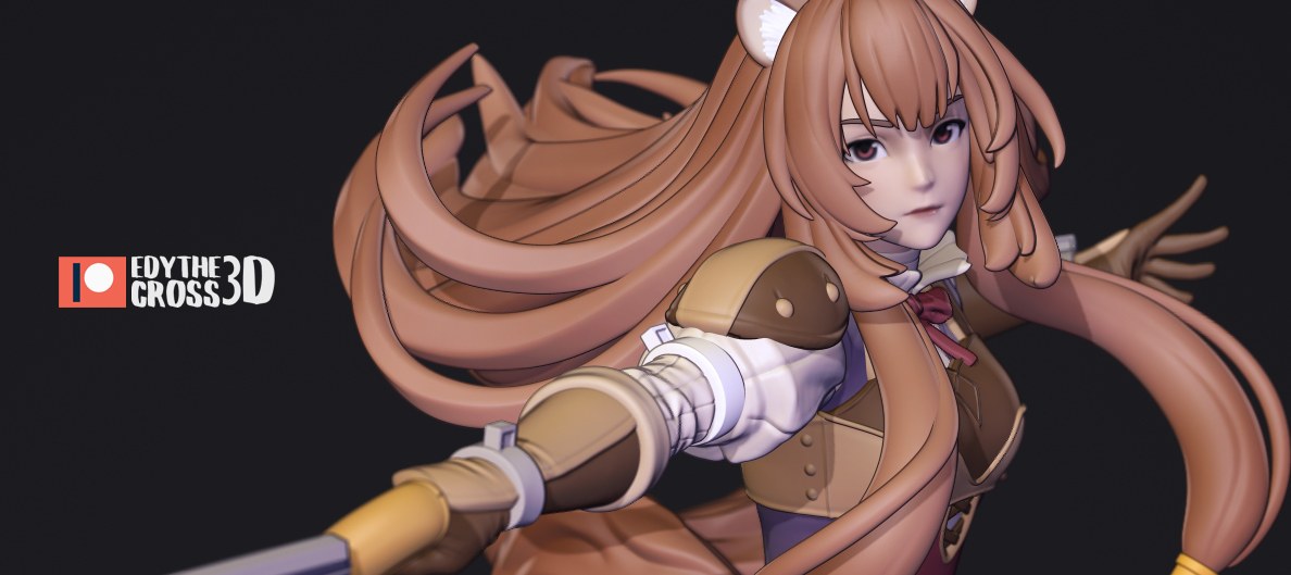Raphtalia resin figure