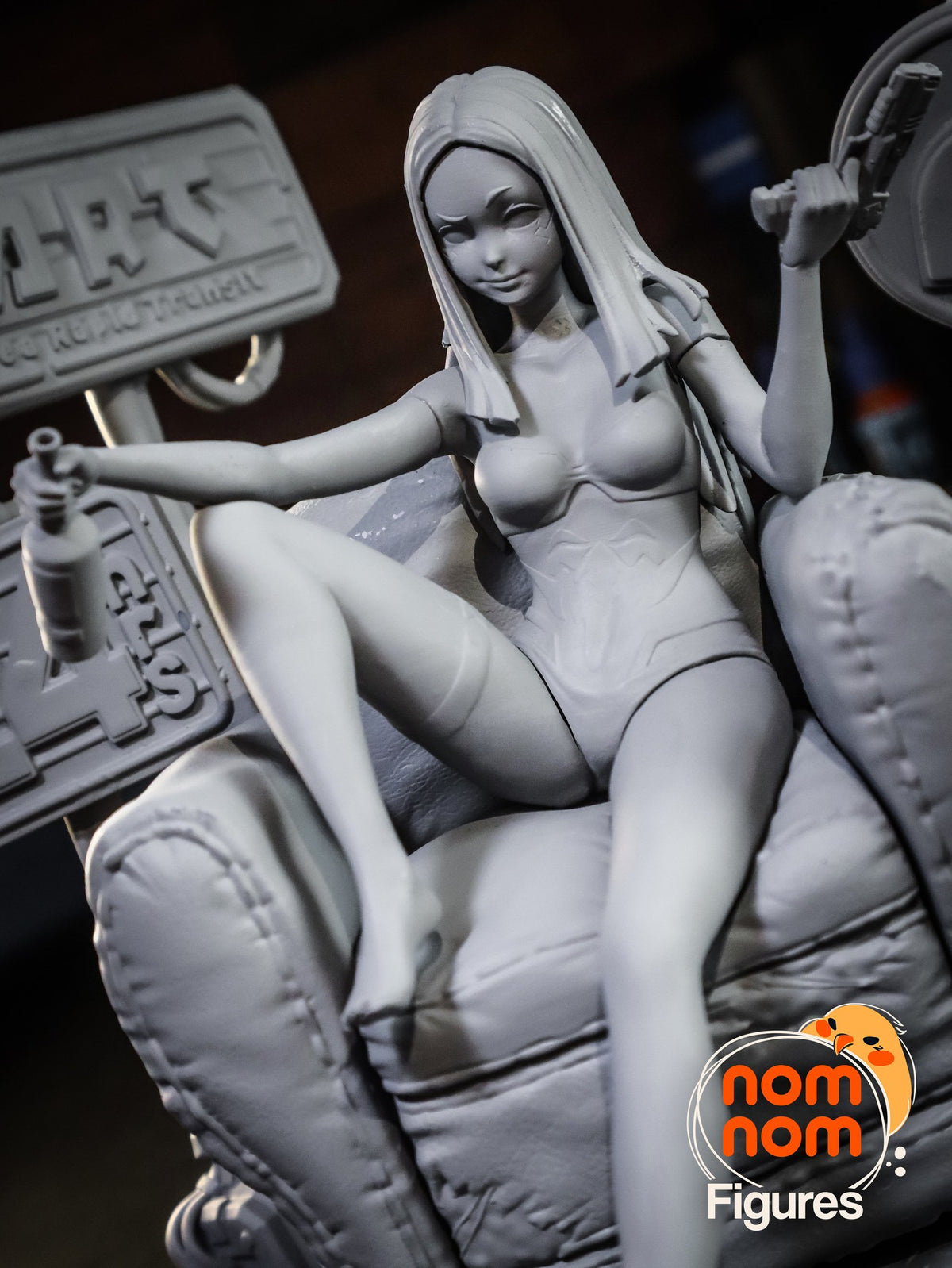 Rebecca resin figure